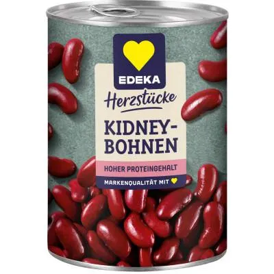 EDEKA Herzstücke Kidney-Bohnen dunkelrot 400G