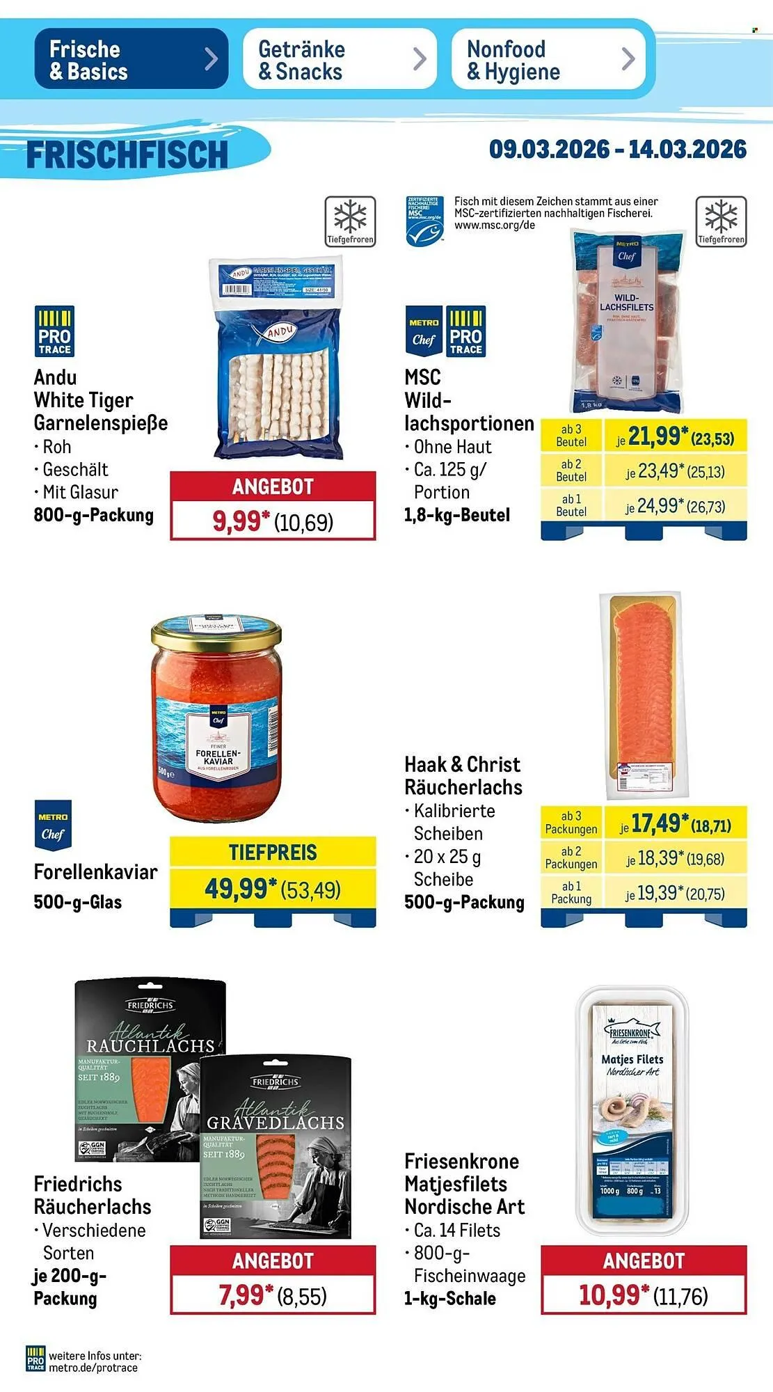 METRO Prospekt von 9. März bis 14. März 2026 - Prospekt seite 10