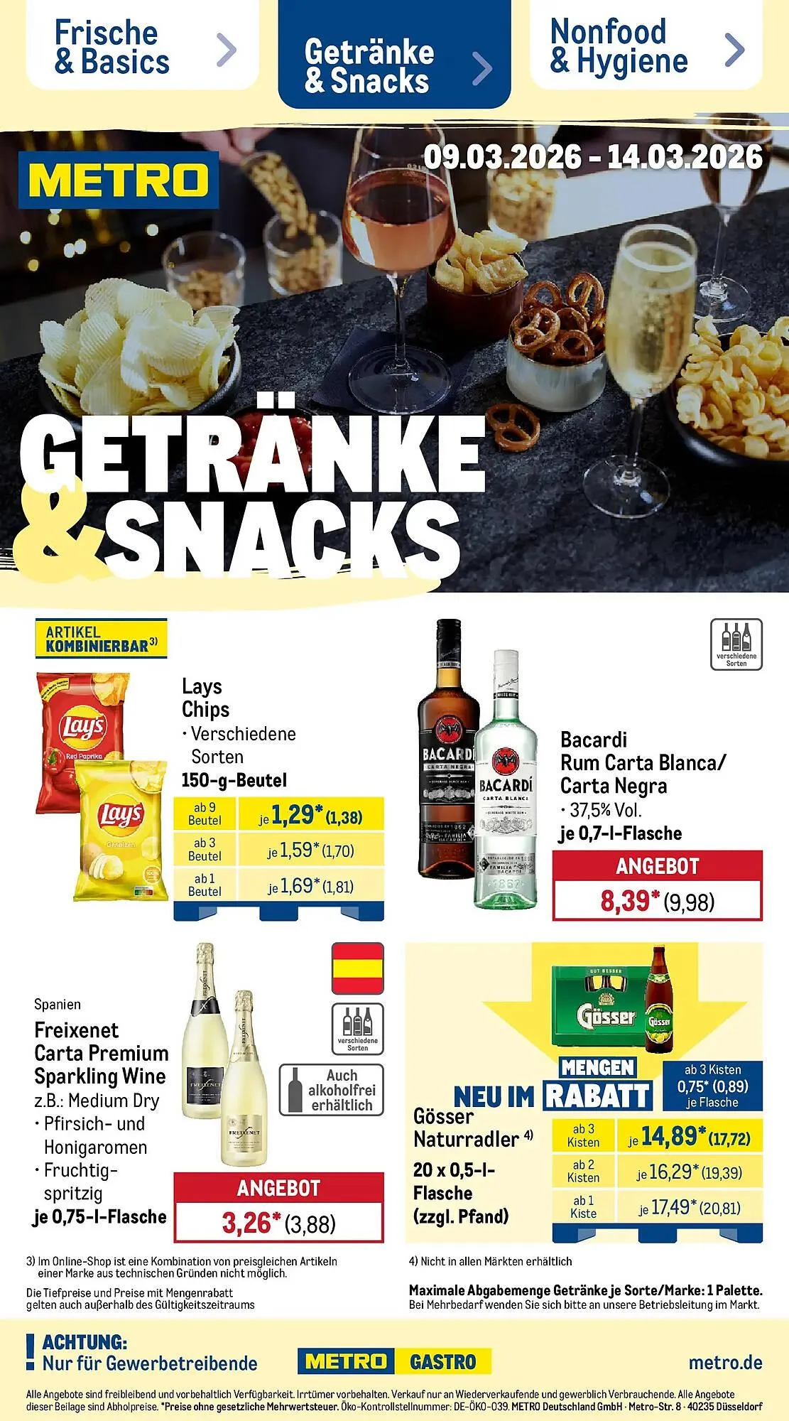 METRO Prospekt von 8. März bis 14. März 2026 - Prospekt seite 23