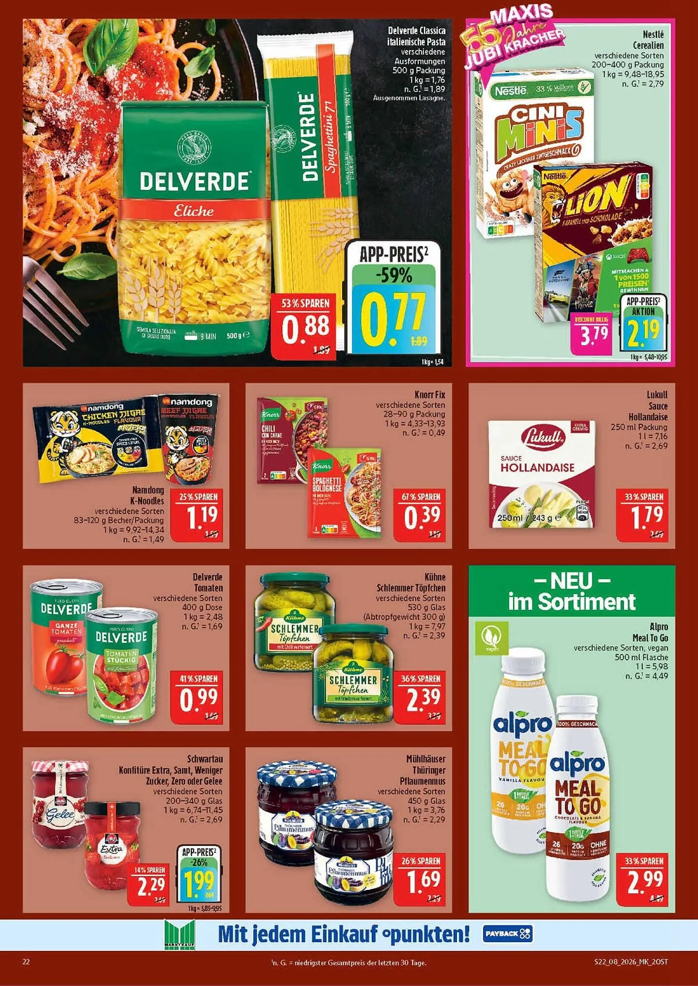 Marktkauf Prospekt von 16. Februar bis 21. Februar 2026 - Prospekt seite 22