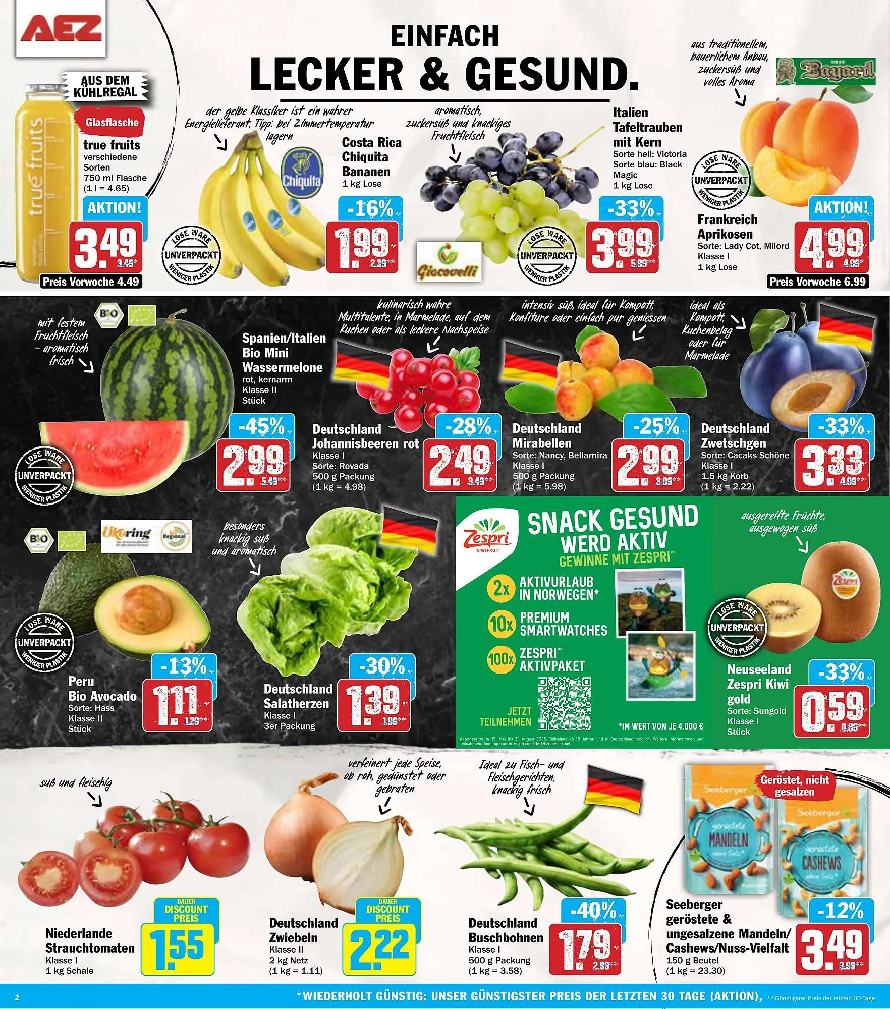 AEZ Prospekt von 28. Juli bis 3. August 2025 - Prospekt seite 2