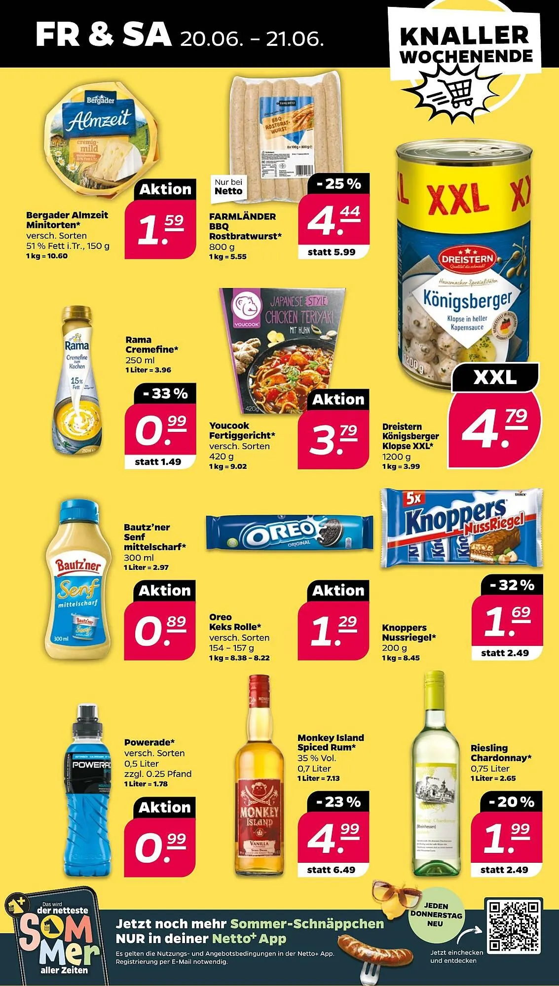 NETTO Prospekt von 16. Juni bis 21. Juni 2025 - Prospekt seite 27