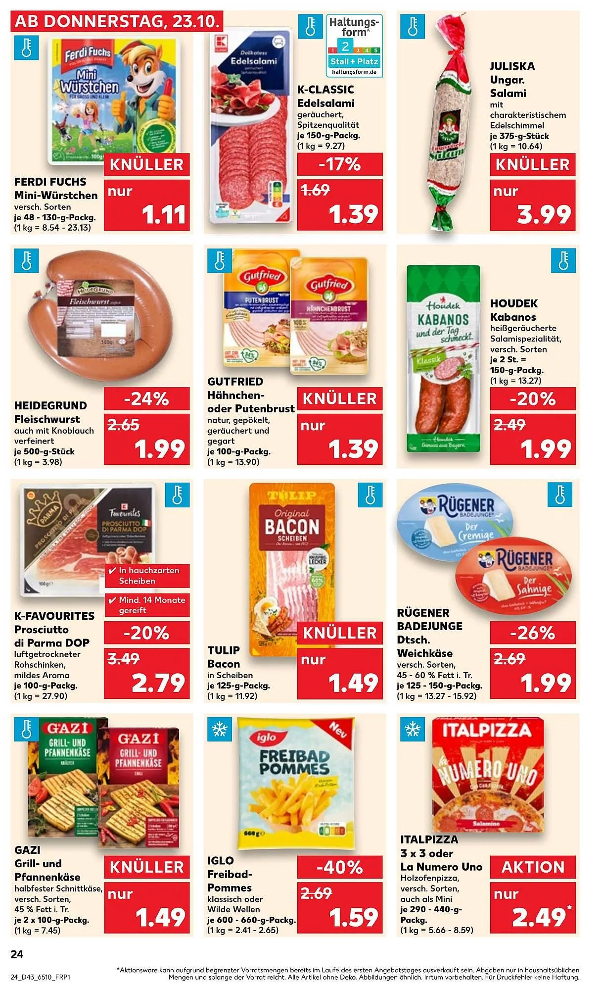 Kaufland Prospekt von 23. Oktober bis 29. Oktober 2025 - Prospekt seite 24