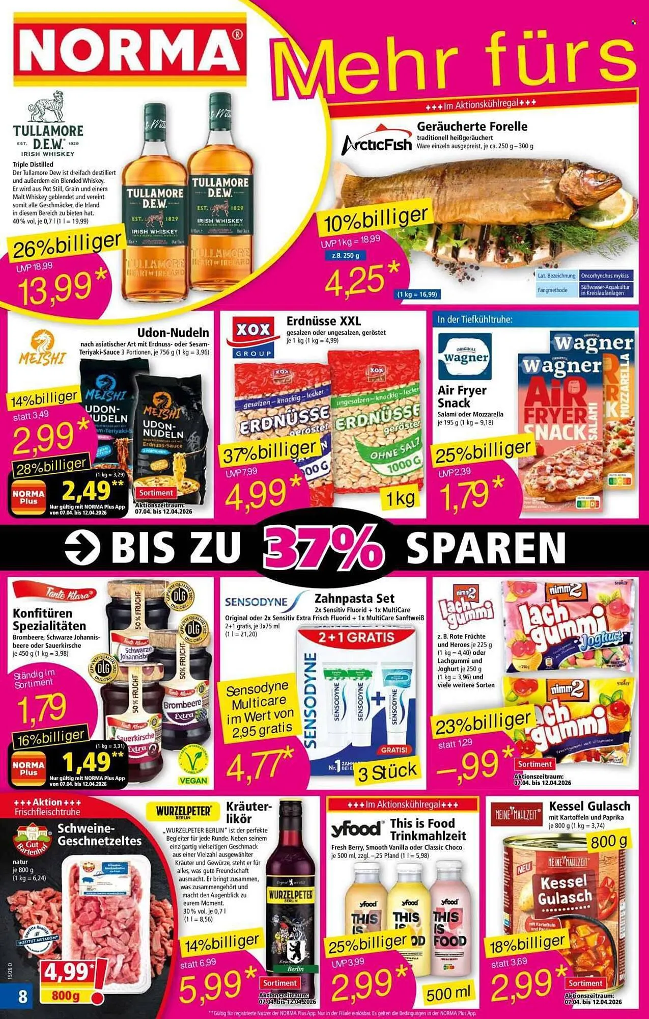 Norma Prospekt von 7. April bis 12. April 2026 - Prospekt seite 8