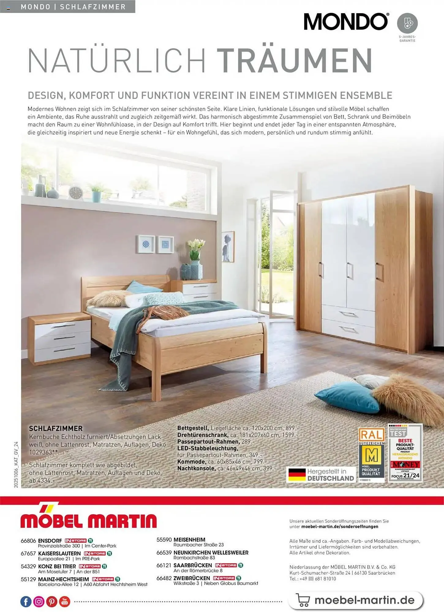 Möbel Martin Prospekt von 9. Oktober bis 31. Dezember 2025 - Prospekt seite 24