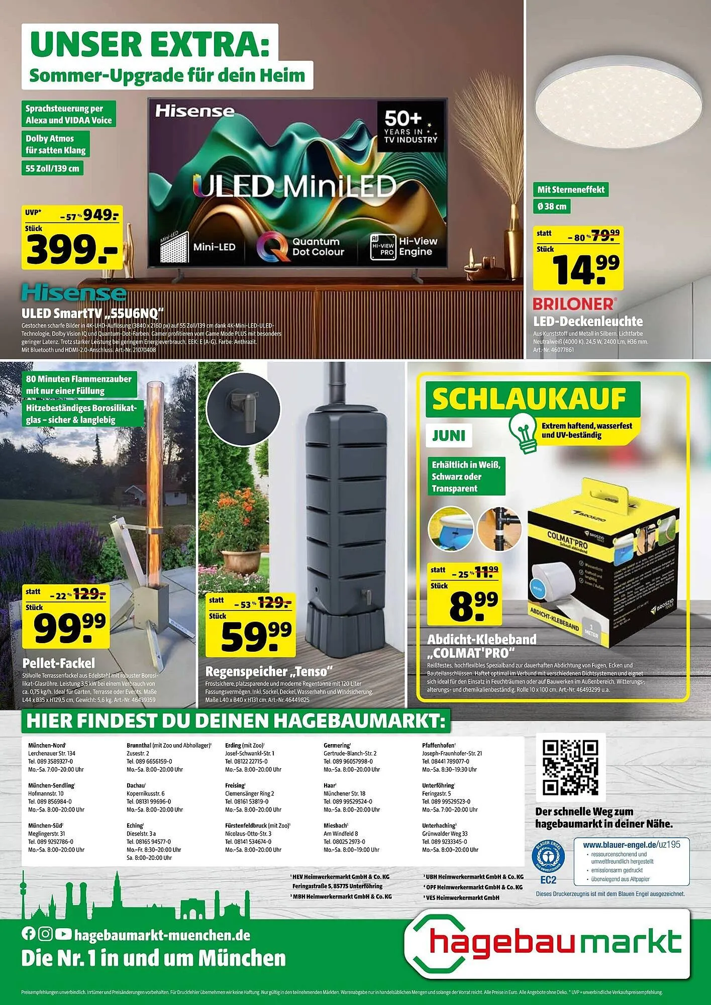 Hagebau Prospekt von 4. Juni bis 13. Juni 2025 - Prospekt seite 8