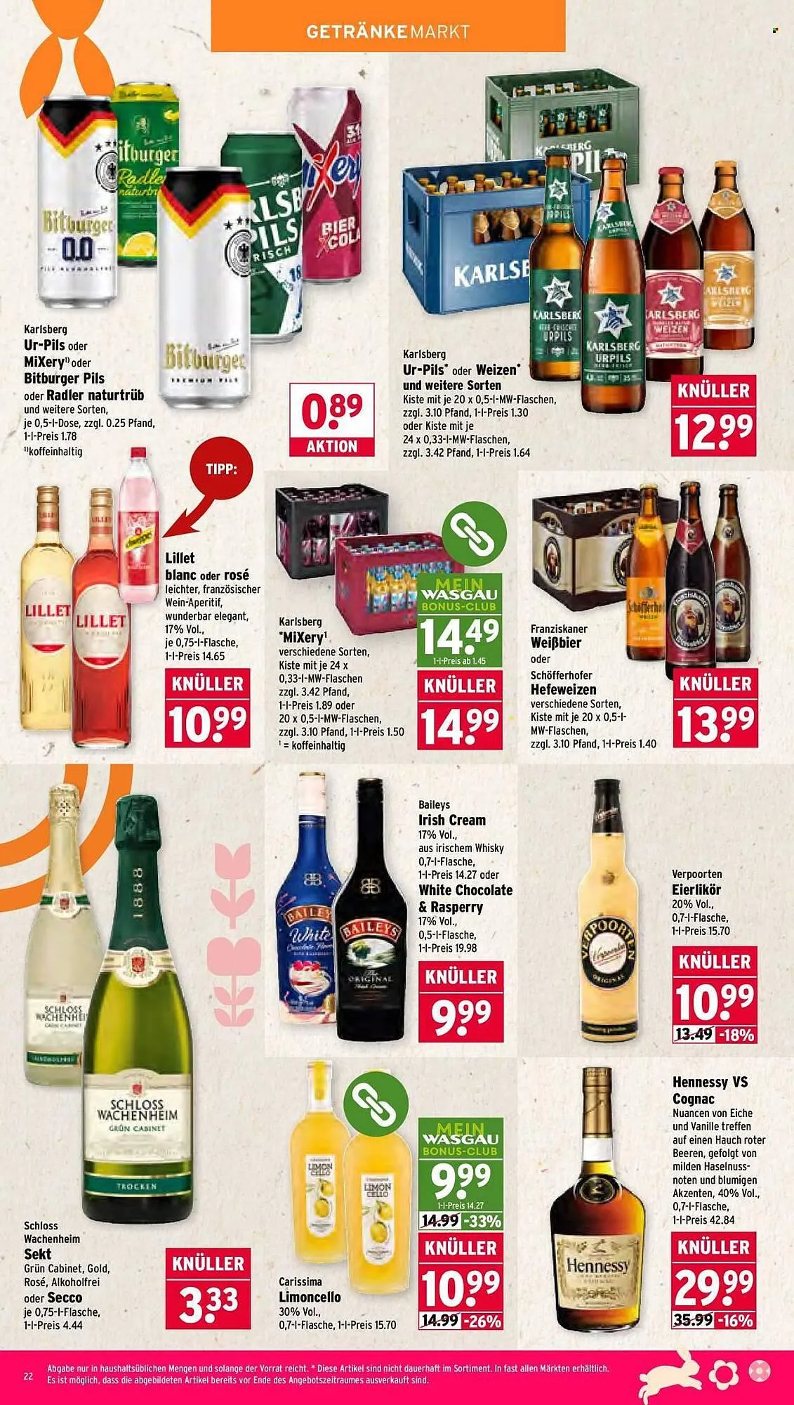 Wasgau Prospekt von 30. März bis 4. April 2026 - Prospekt seite 22