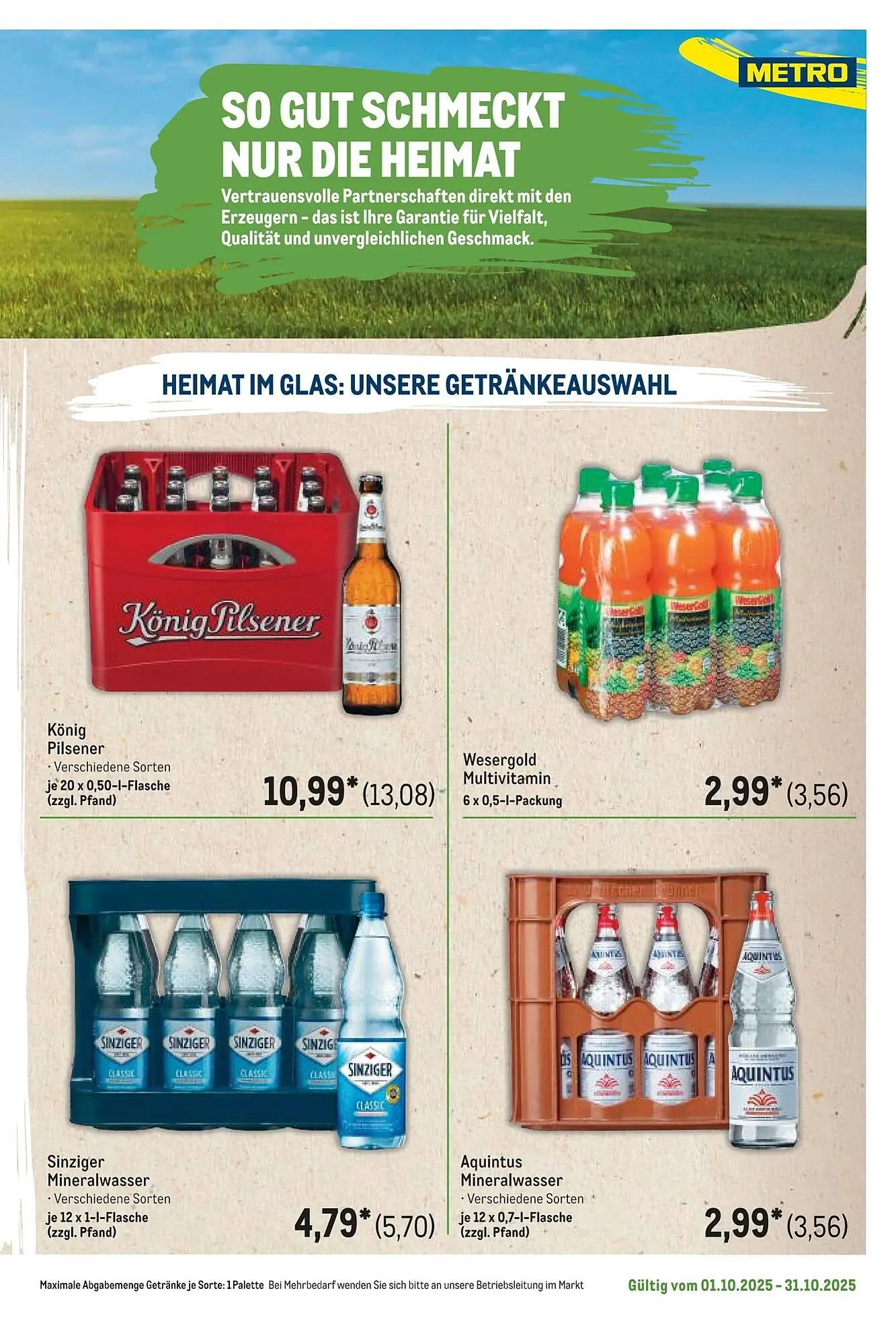 METRO Prospekt von 1. Oktober bis 31. Oktober 2025 - Prospekt seite 23