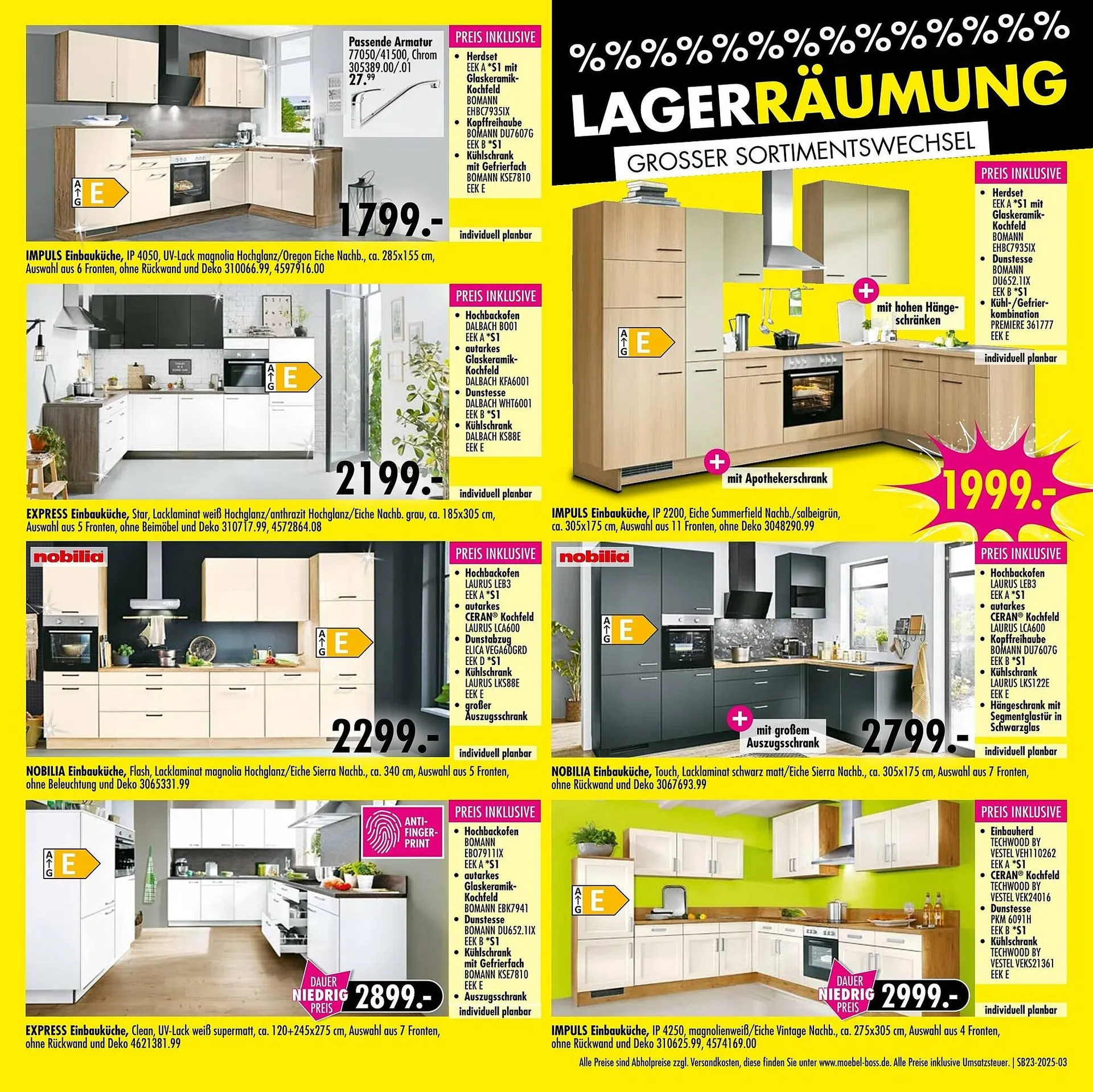 Möbel Boss Prospekt von 2. Juni bis 22. Juni 2025 - Prospekt seite 3