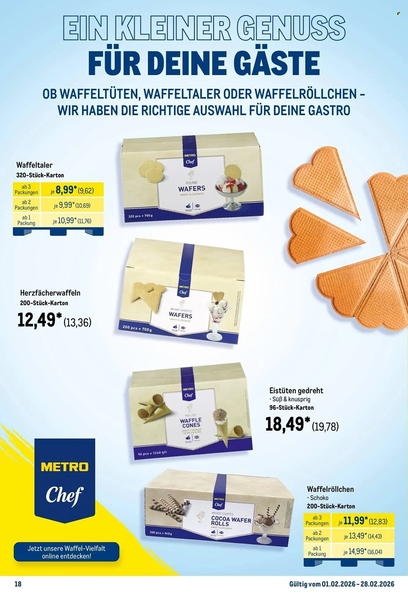 METRO Prospekt von 1. Februar bis 28. Februar 2026 - Prospekt seite 18