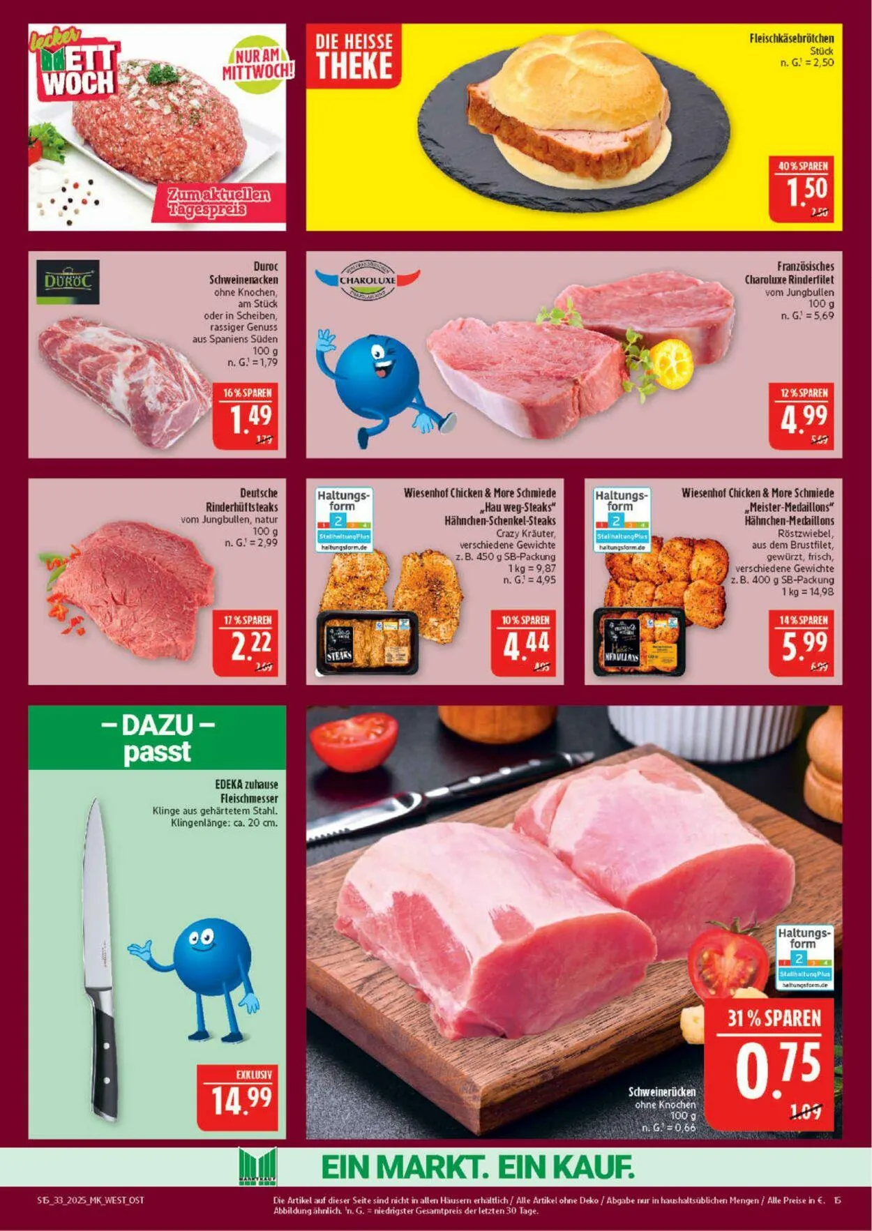 Marktkauf - Döbeln Aktueller Prospekt von 11. August bis 16. August 2025 - Prospekt seite 15