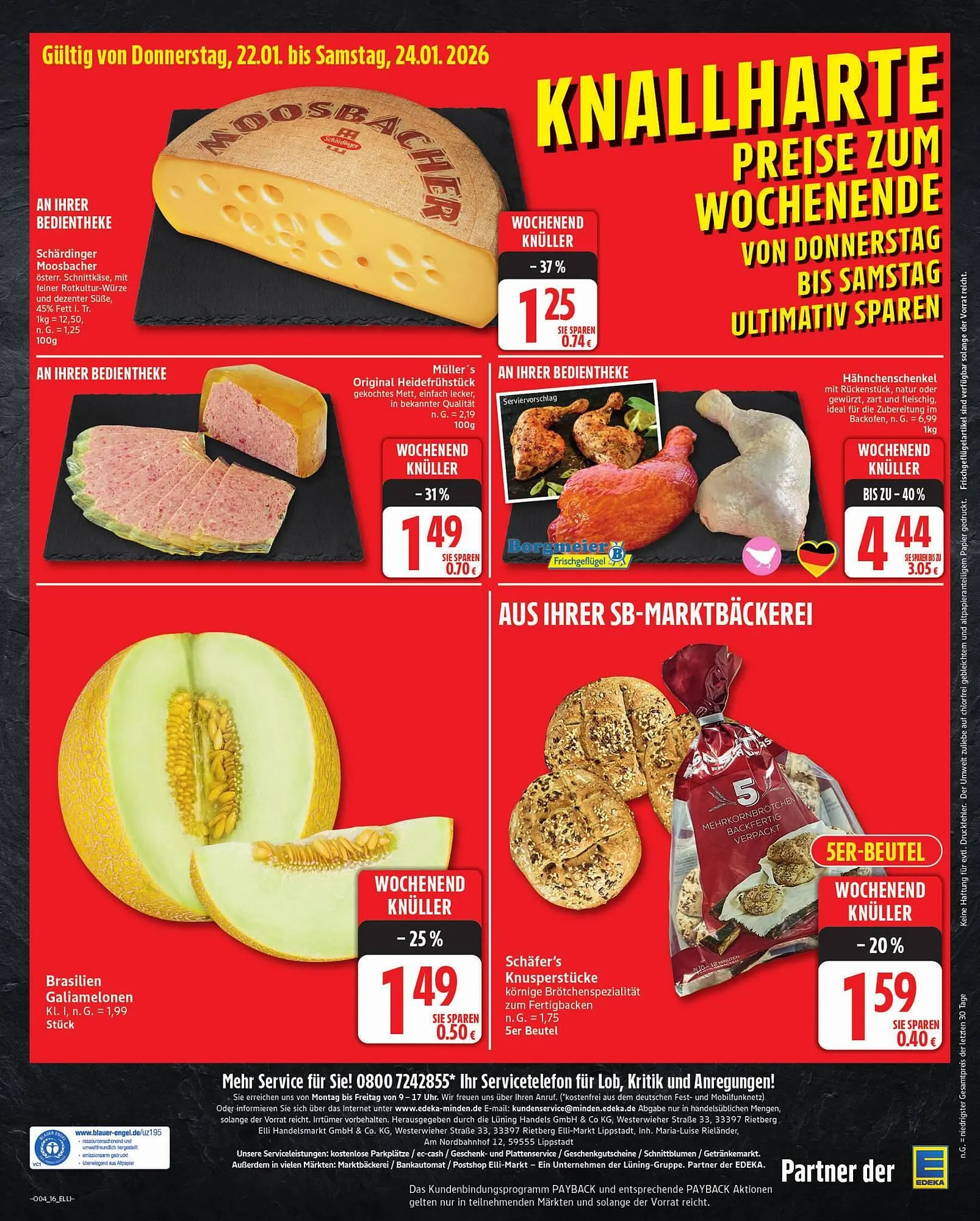 Elli Markt Prospekt von 19. Januar bis 24. Januar 2026 - Prospekt seite 16