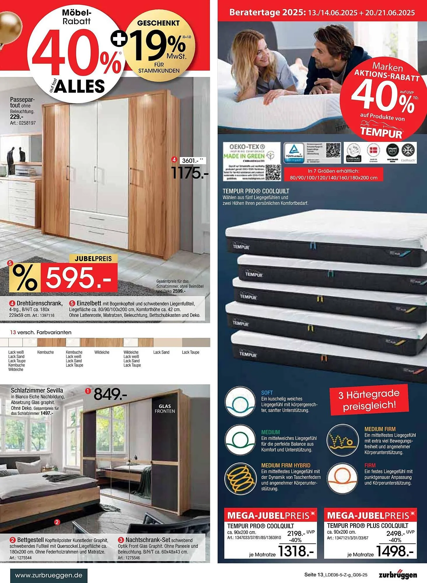 Zurbrüggen Prospekt von 7. Juni bis 21. Juni 2025 - Prospekt seite 33