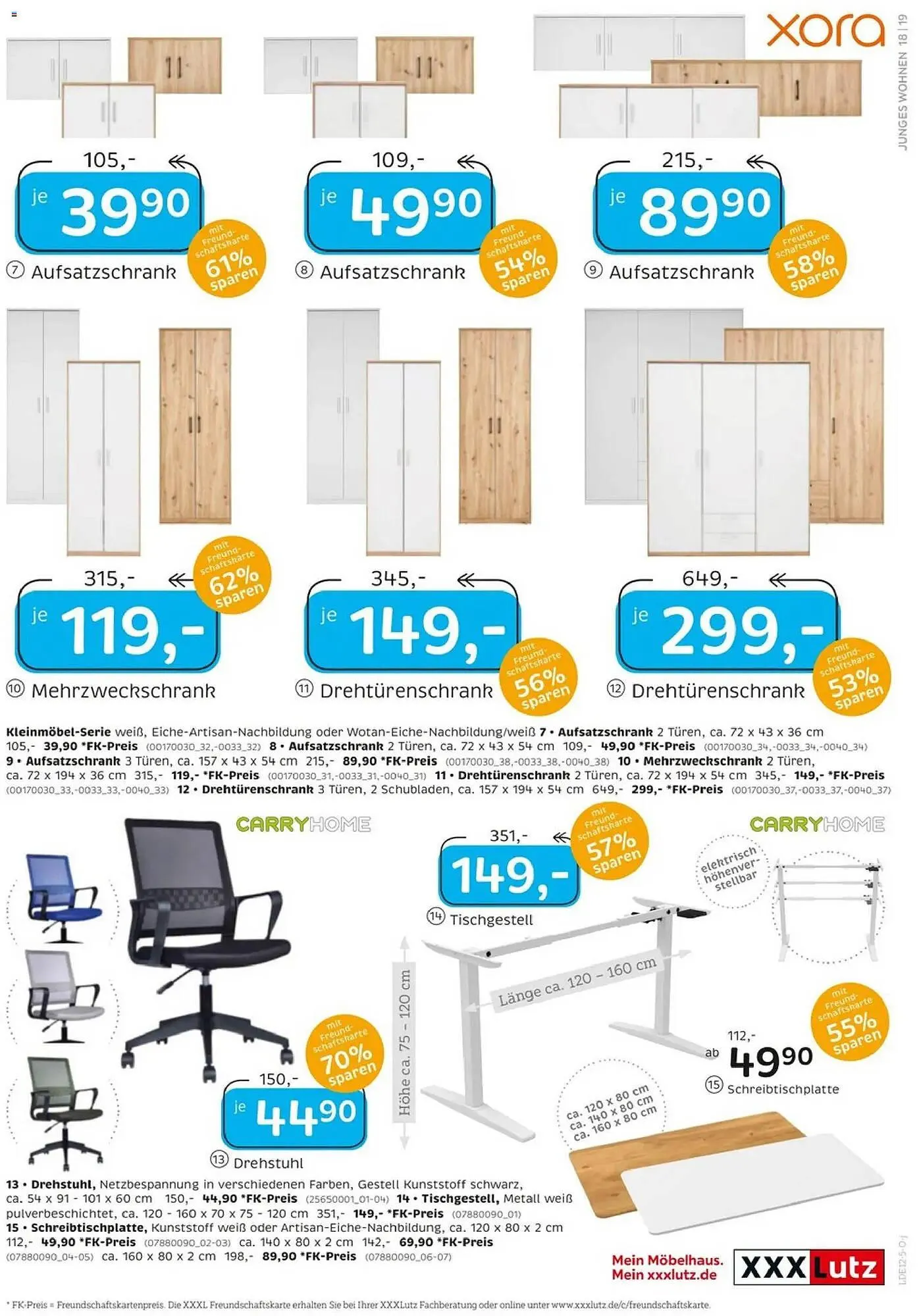 XXXLutz Prospekt von 30. November bis 14. Dezember 2025 - Prospekt seite 19