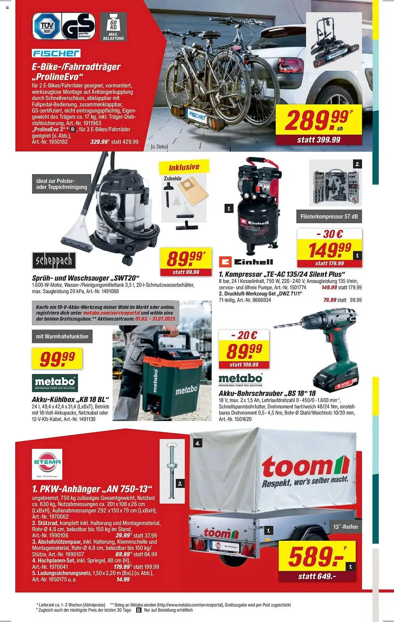 toom Baumarkt Prospekt von 14. Juni bis 20. Juni 2025 - Prospekt seite 12