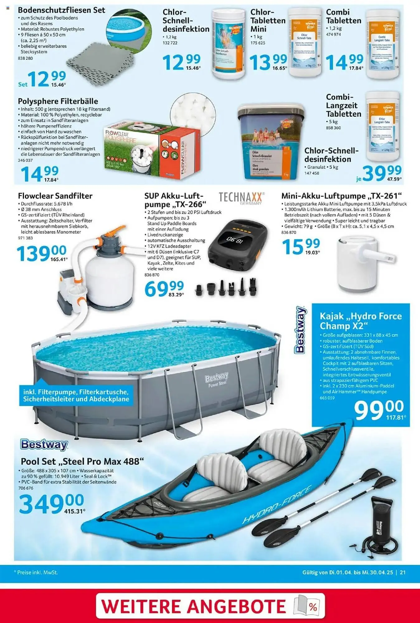 Selgros Prospekt von 1. April bis 30. April 2025 - Prospekt seite 21