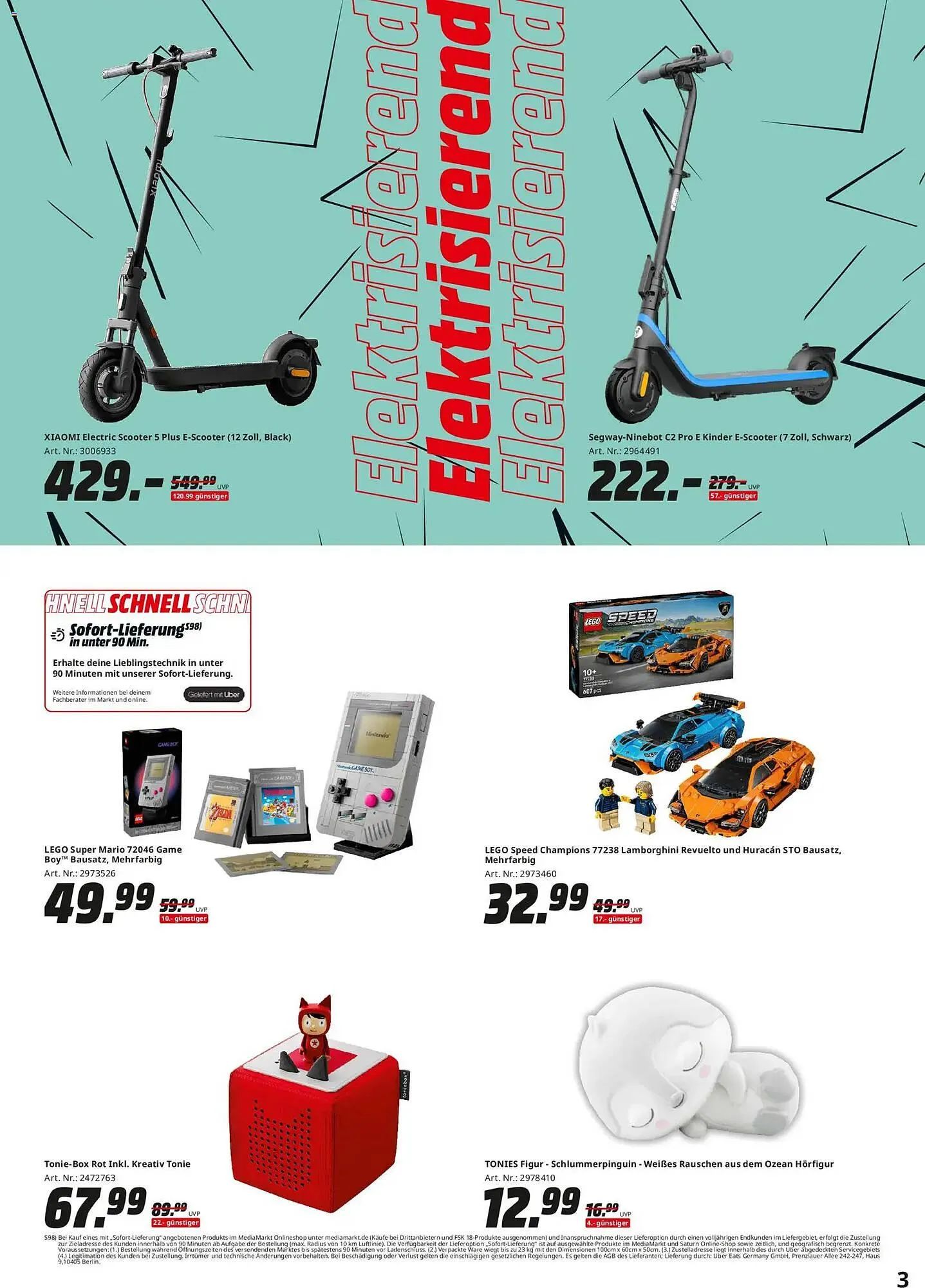 Saturn Prospekt von 8. Dezember bis 20. Dezember 2025 - Prospekt seite 3