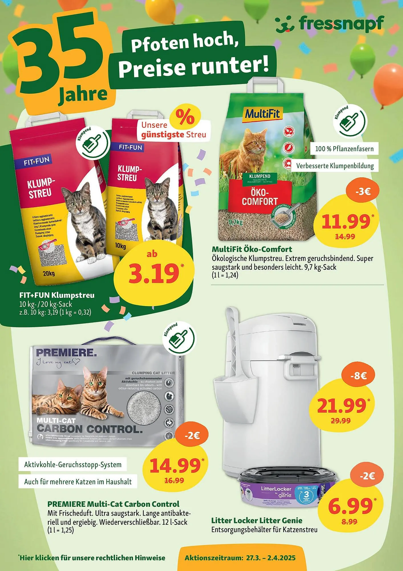 Fressnapf Prospekt von 26. März bis 2. April 2025 - Prospekt seite 11