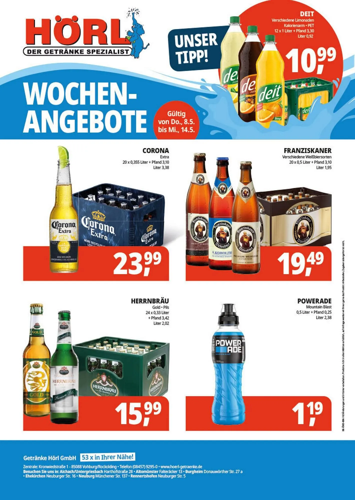 Hörl Getränke Prospekt - 1