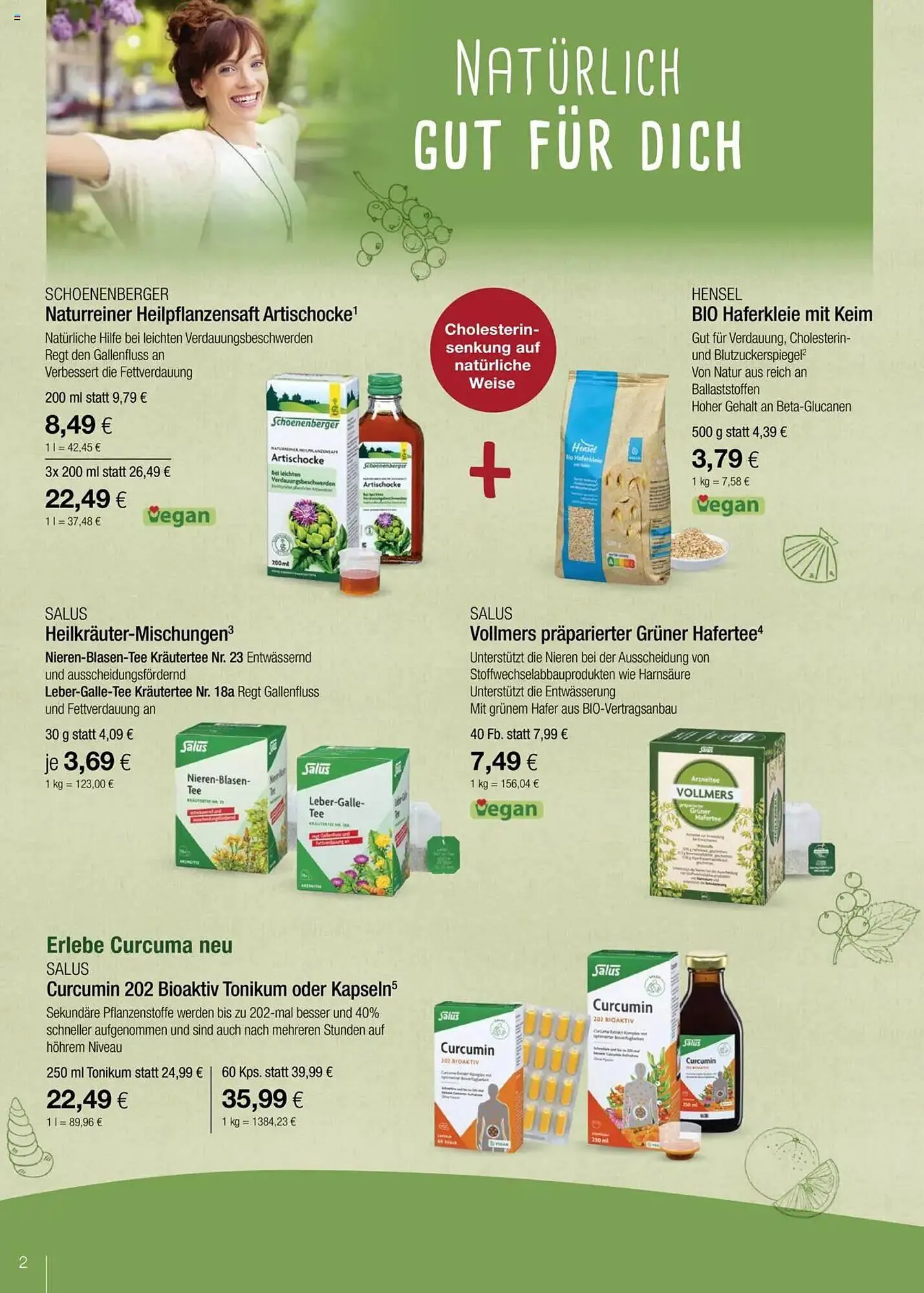 Vitalia Prospekt von 1. August bis 31. August 2025 - Prospekt seite 2