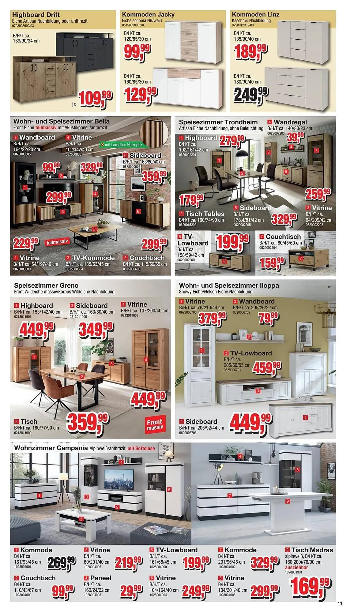 Möbelfundgrube Prospekt von 24. April bis 27. April 2025 - Prospekt seite 13