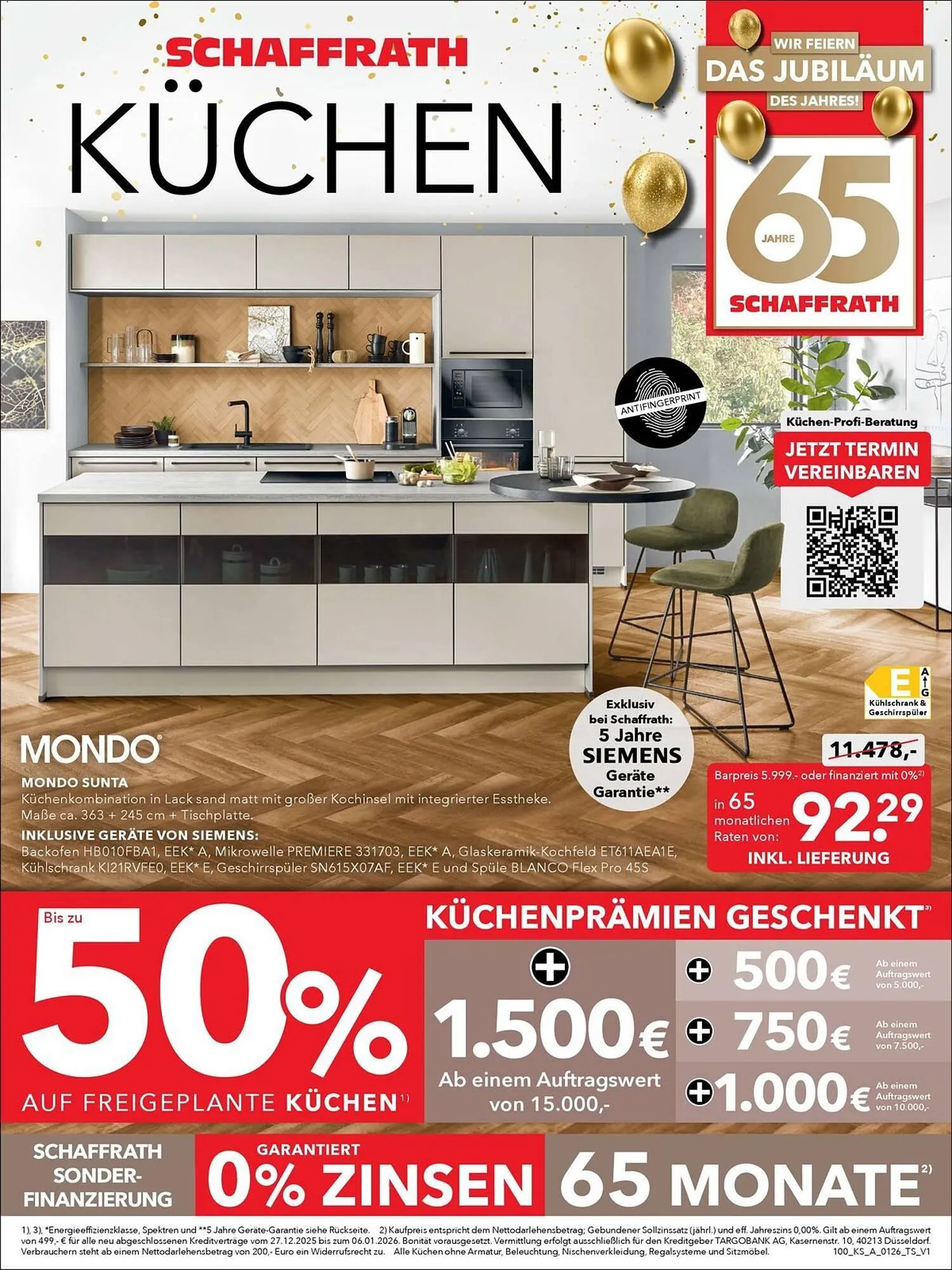 Schaffrath Prospekt von 27. Dezember bis 6. Januar 2026 - Prospekt seite 1