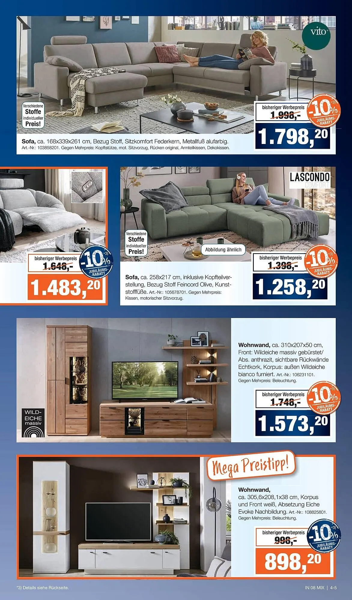 Möbel Inhofer Prospekt von 30. März bis 11. April 2026 - Prospekt seite 5