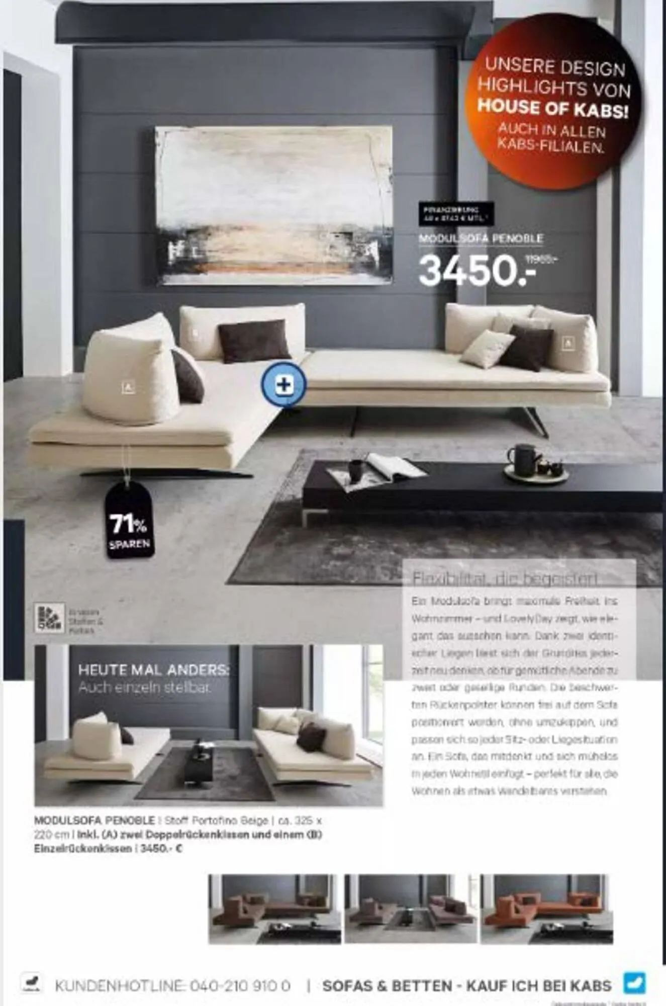 Kabs Polsterwelt Prospekt von 29. Dezember bis 30. Januar 2026 - Prospekt seite 15