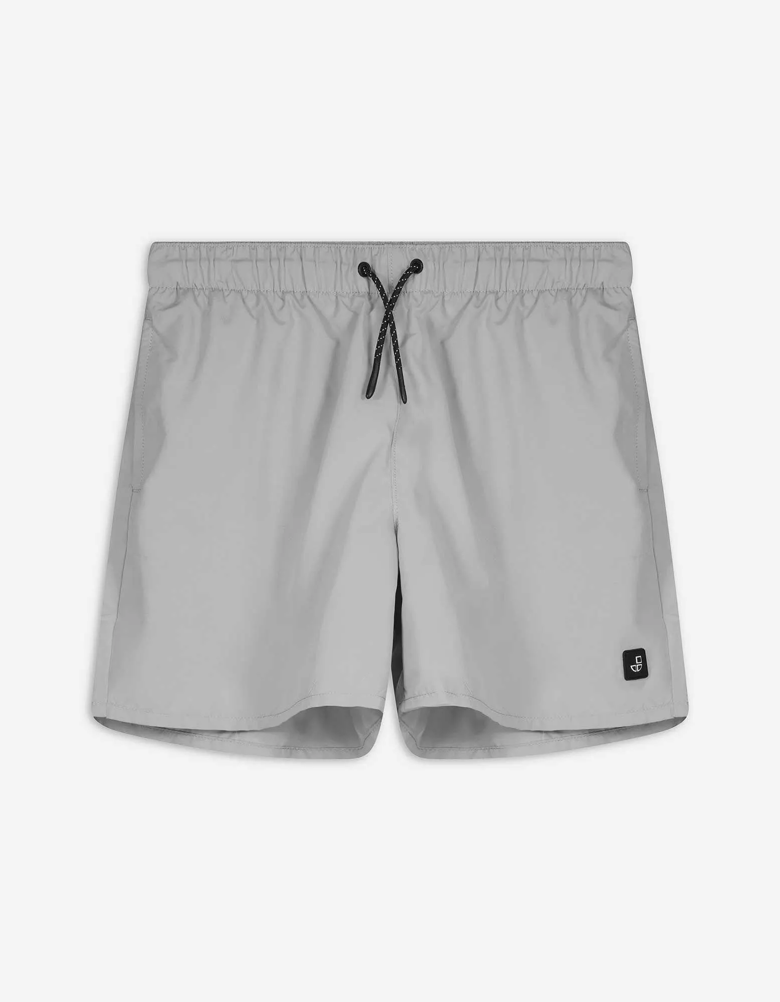 Badehose - einfarbig - hellgrau