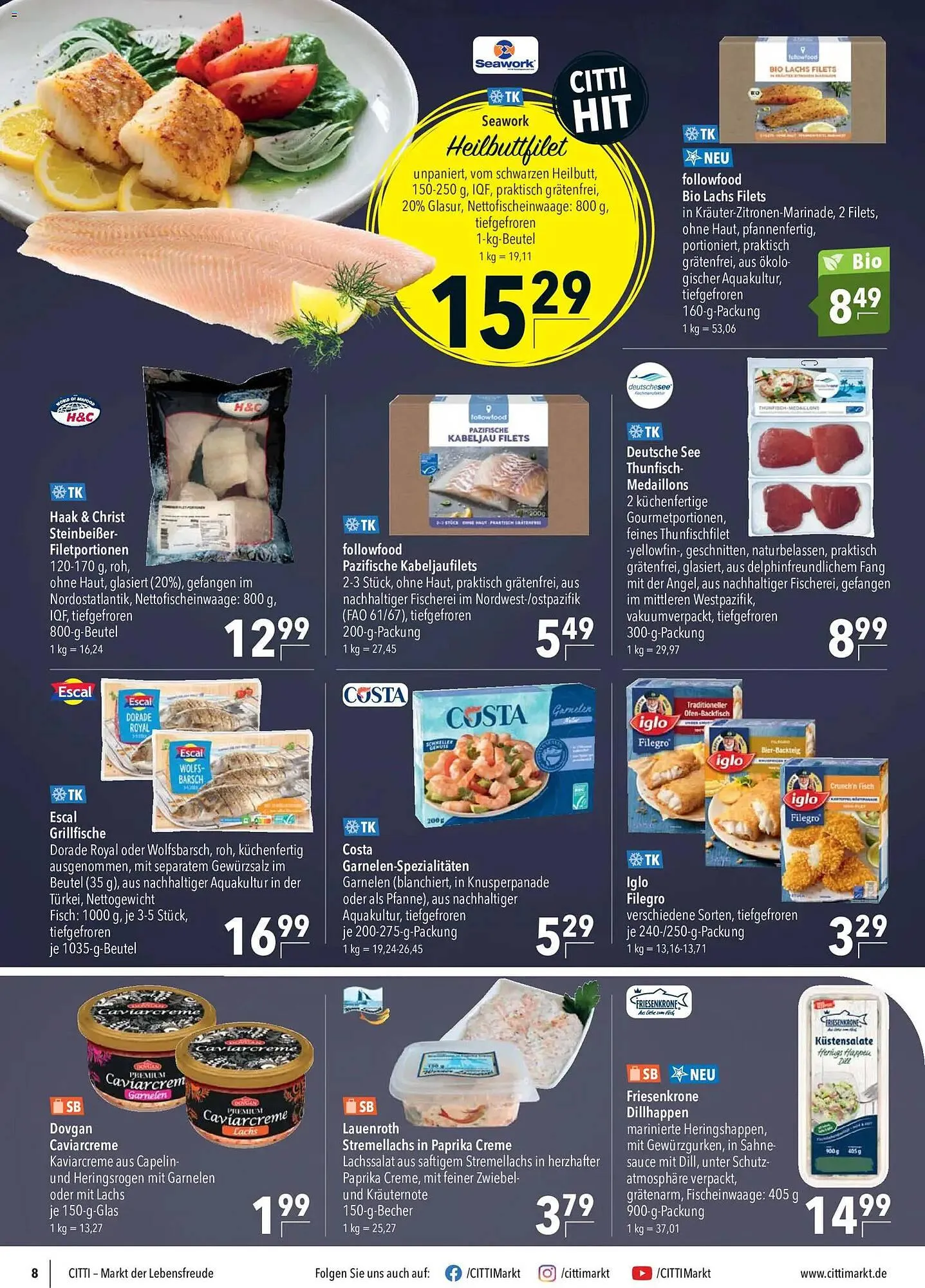 CITTI Markt Prospekt von 13. Mai bis 19. Mai 2026 - Prospekt seite 8