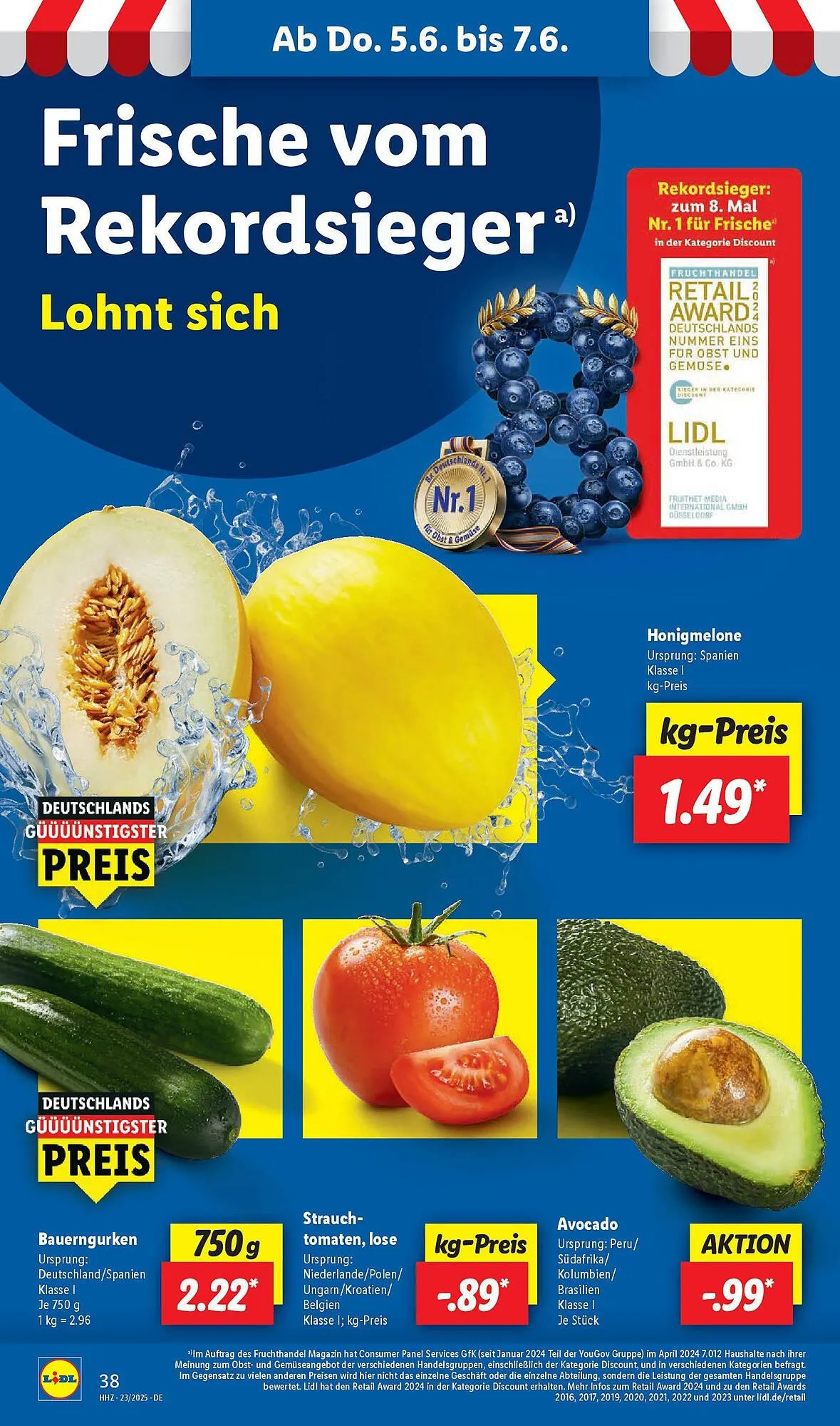 Lidl Prospekt von 1. Juni bis 7. Juni 2025 - Prospekt seite 60