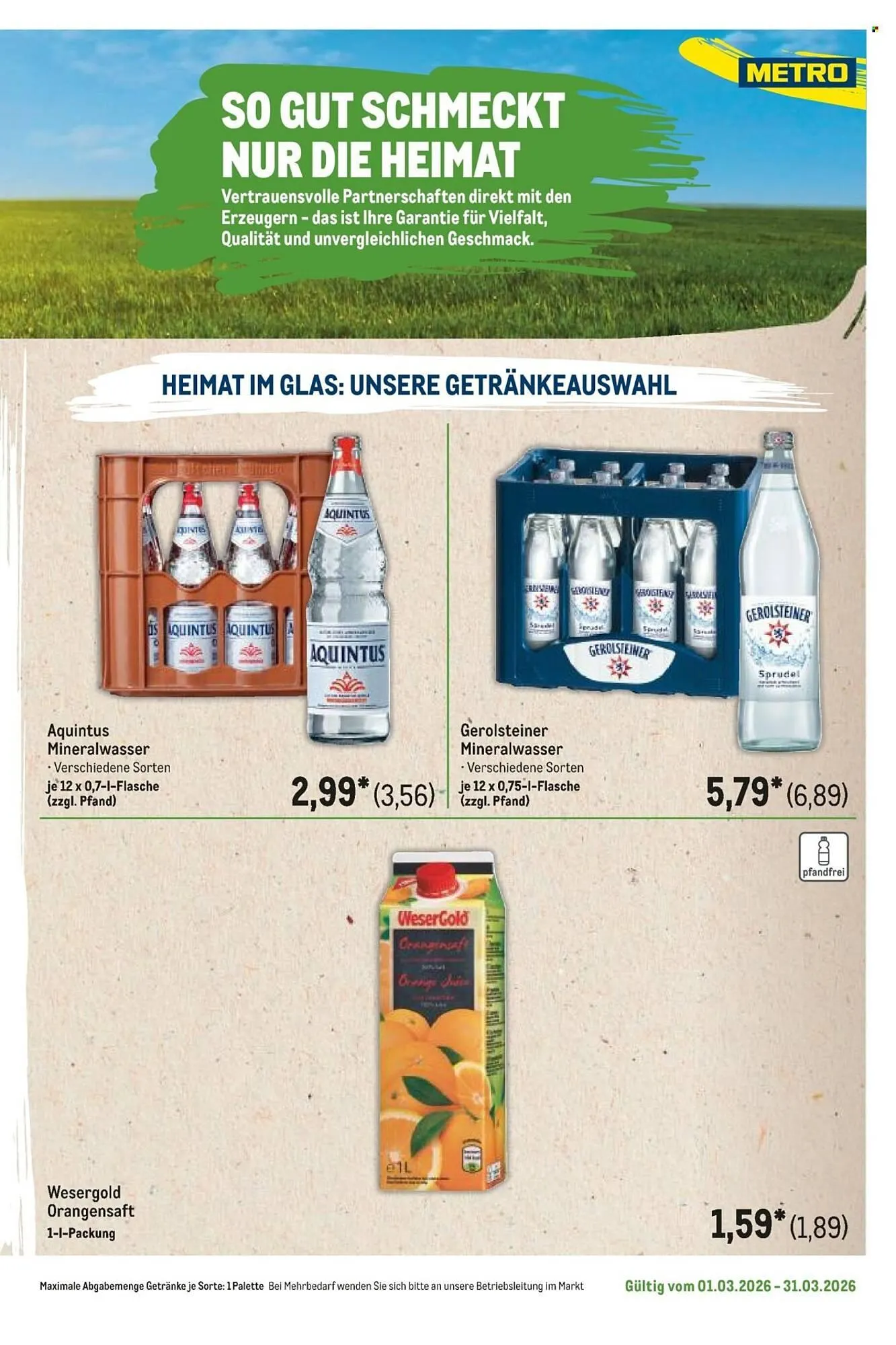 METRO Prospekt von 1. März bis 31. März 2026 - Prospekt seite 49
