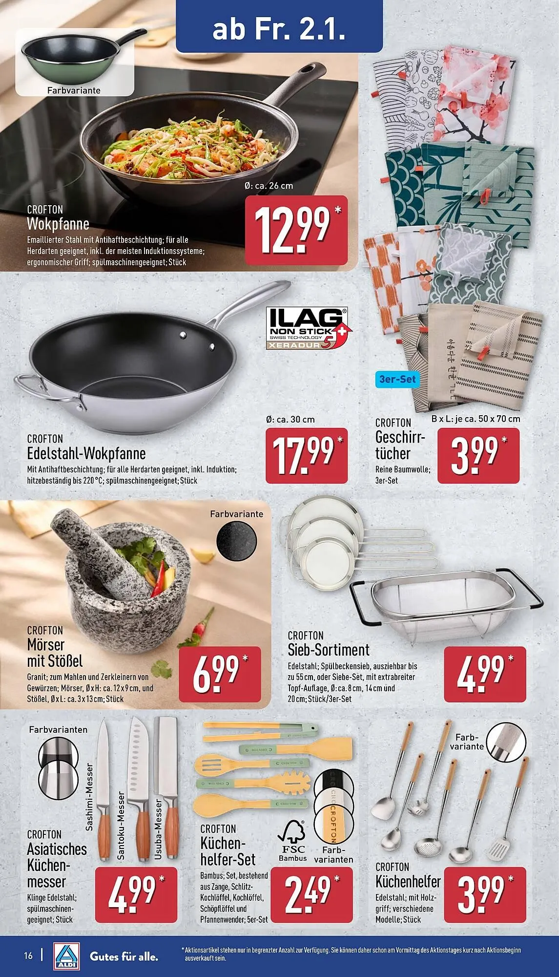 Aldi Nord Prospekt von 29. Dezember bis 3. Januar 2026 - Prospekt seite 16