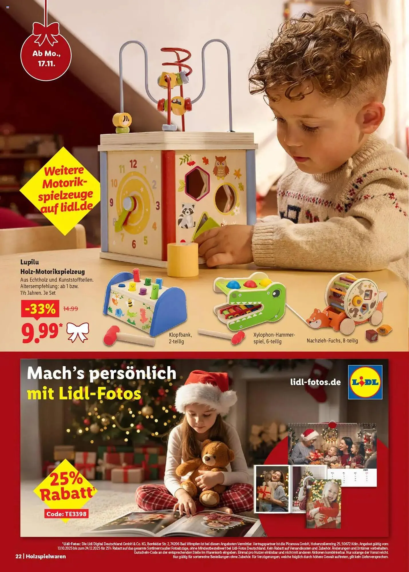 Lidl Prospekt von 11. Oktober bis 27. Dezember 2025 - Prospekt seite 22