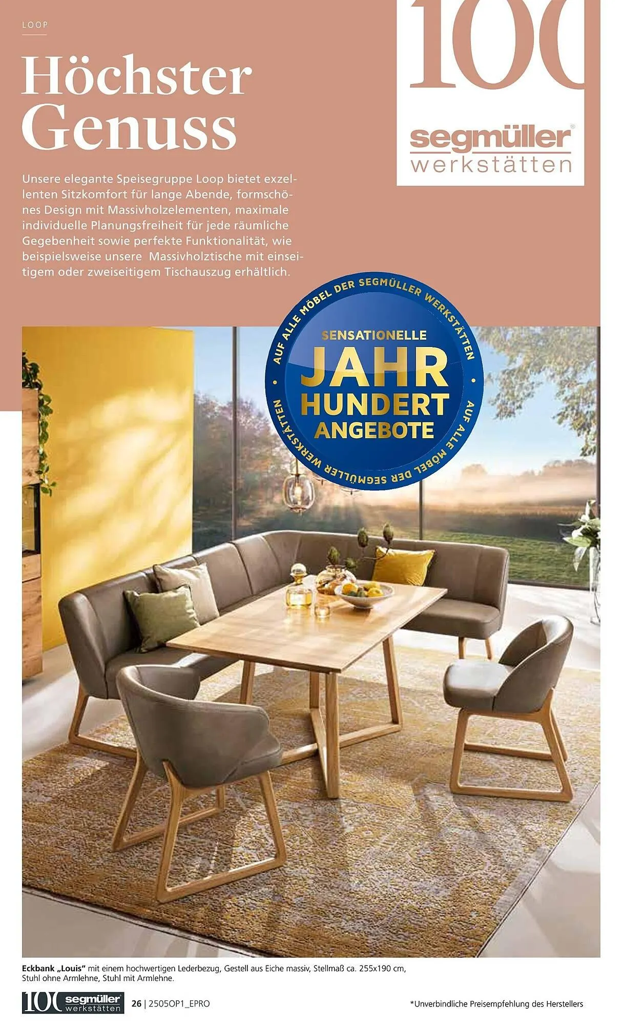 Segmüller Prospekt von 24. Mai bis 31. August 2025 - Prospekt seite 26