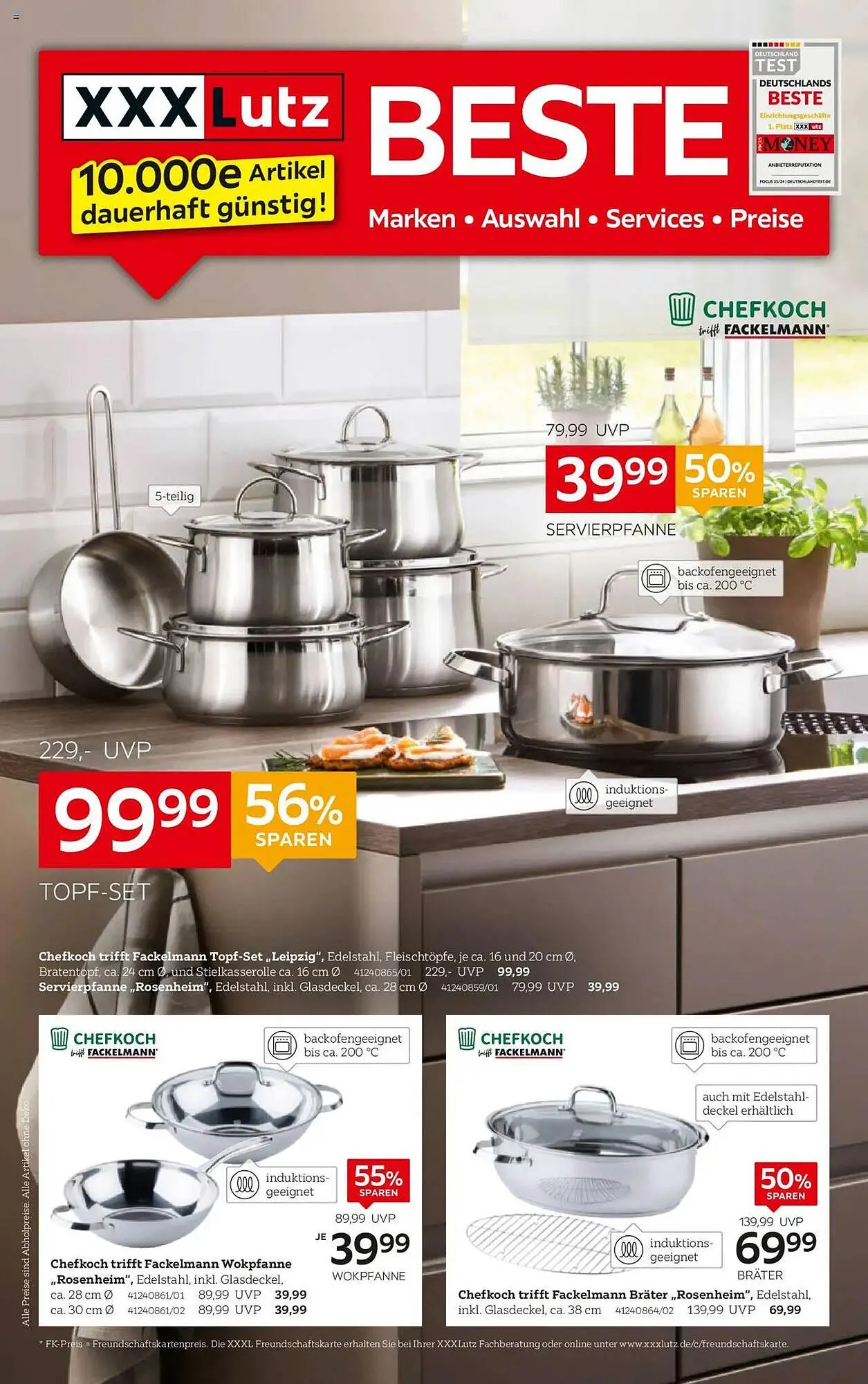 XXXLutz Prospekt von 11. August bis 17. August 2025 - Prospekt seite 1