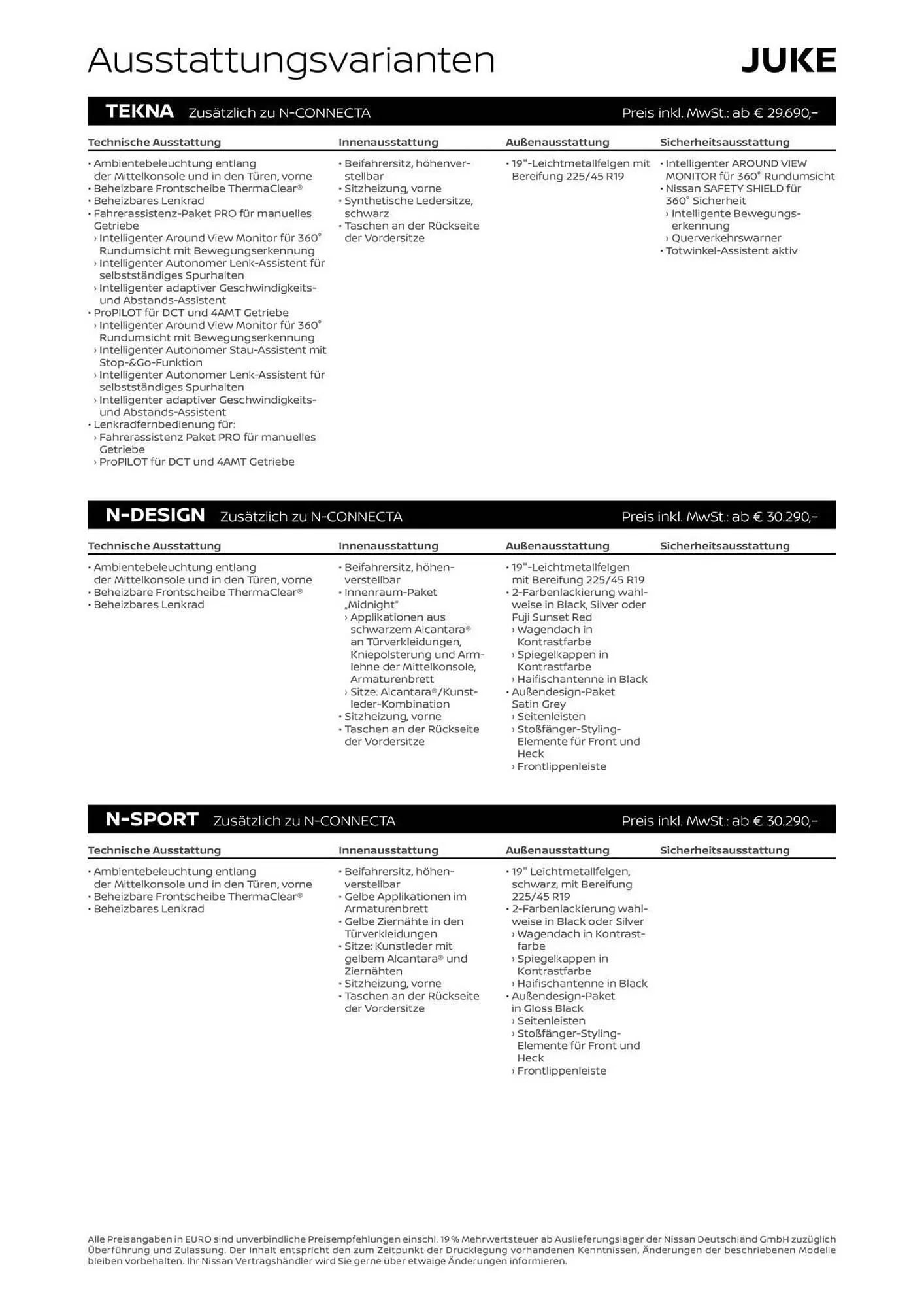 Nissan Prospekt von 27. März bis 27. März 2025 - Prospekt seite 3