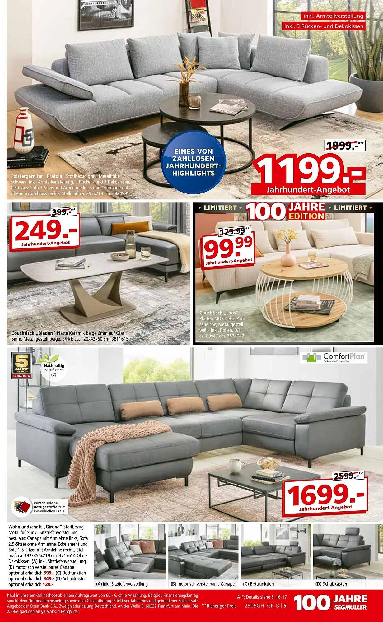 Segmüller Prospekt von 19. April bis 10. Mai 2025 - Prospekt seite 5