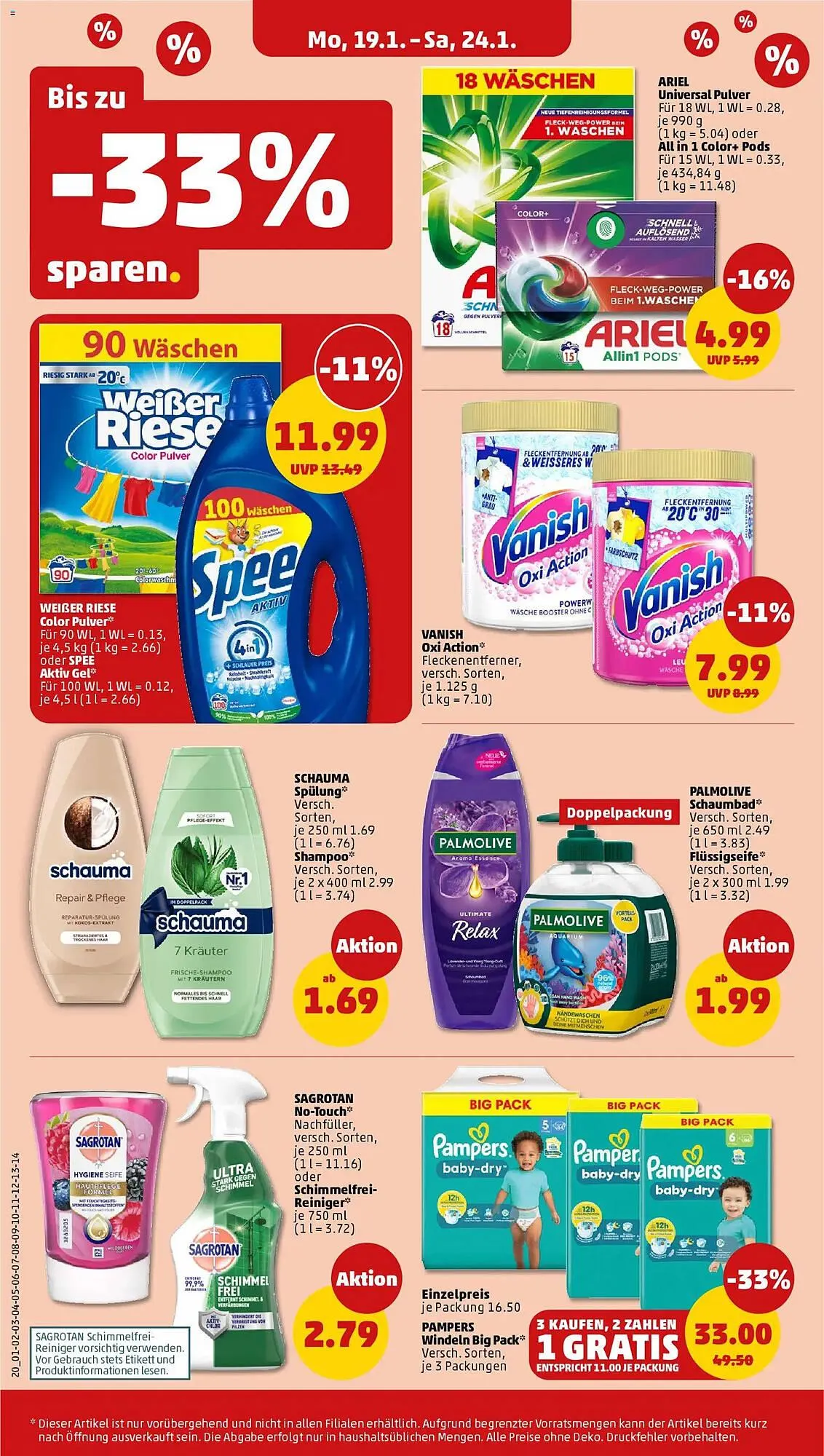 PENNY Prospekt von 19. Januar bis 24. Januar 2026 - Prospekt seite 22