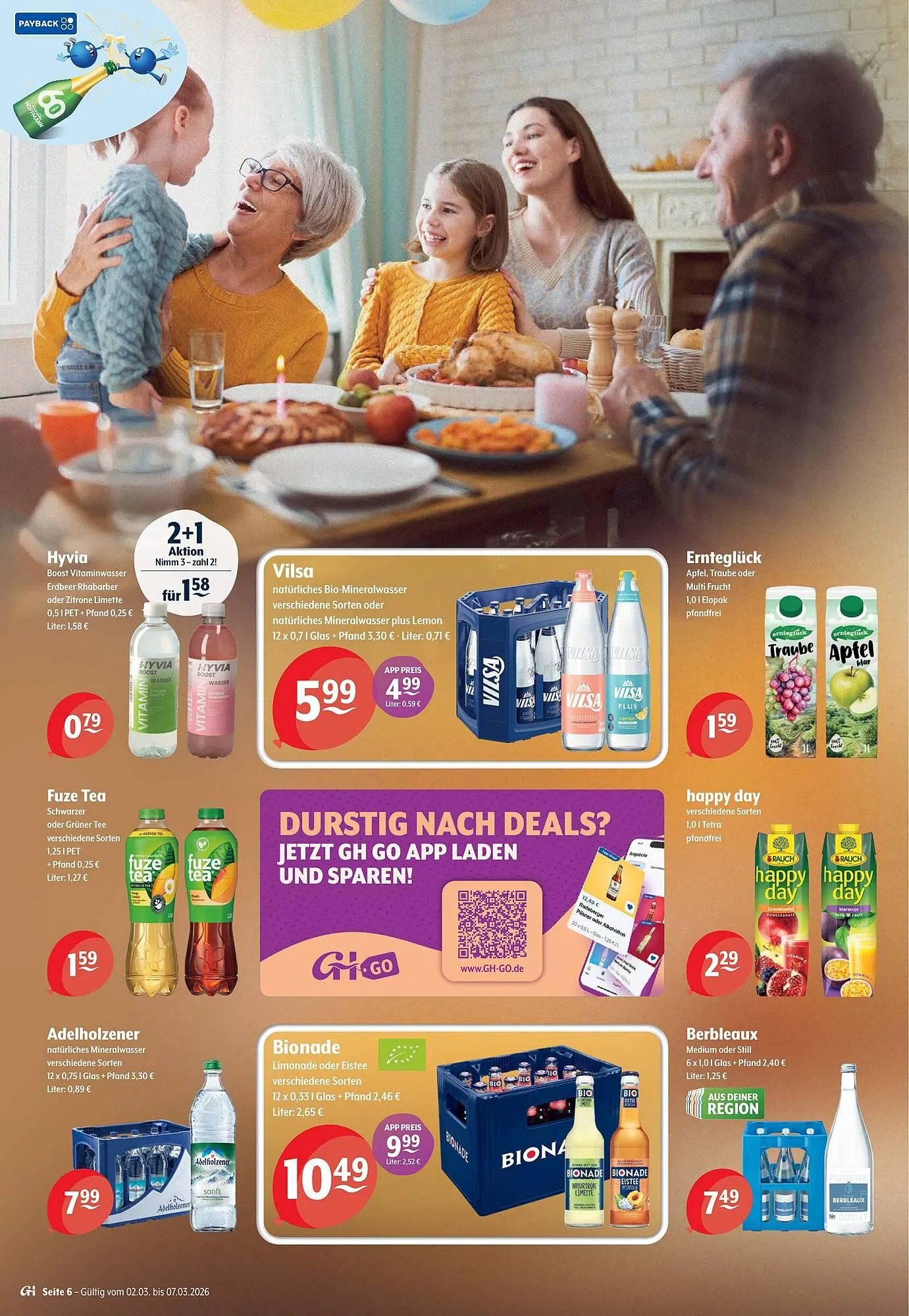 Getränke Hoffmann Prospekt von 2. März bis 7. März 2026 - Prospekt seite 6