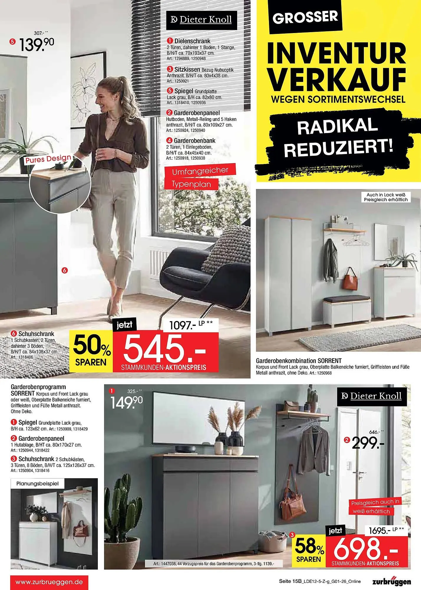 Zurbrüggen Prospekt von 26. Dezember bis 10. Januar 2026 - Prospekt seite 23