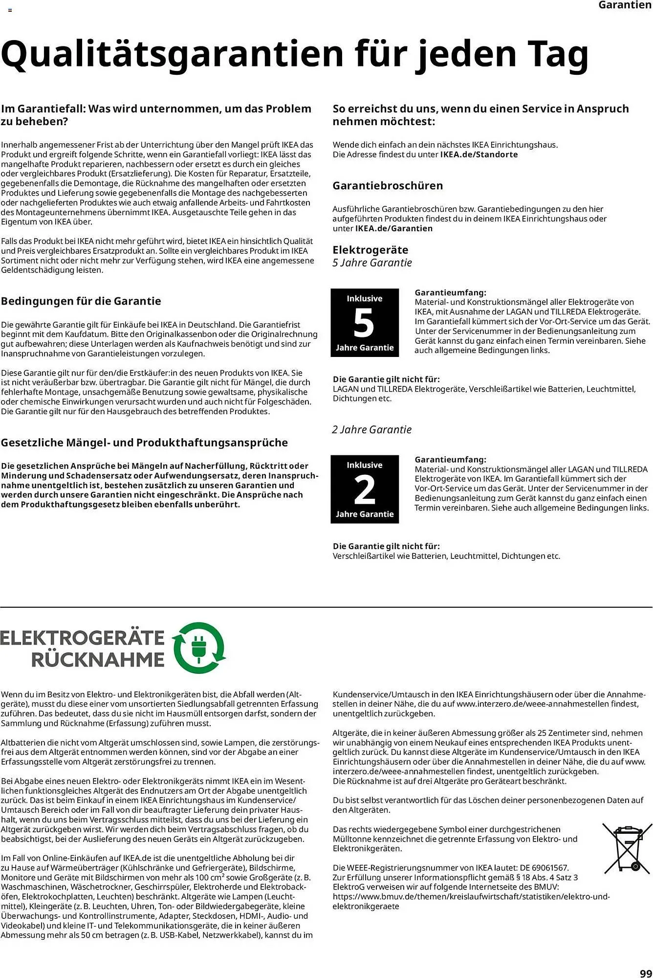 IKEA Prospekt von 10. April bis 31. Dezember 2026 - Prospekt seite 99