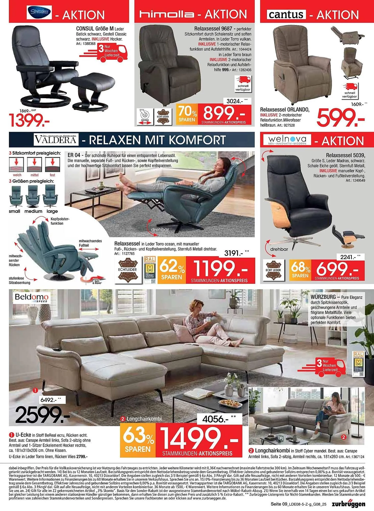 Zurbrüggen Prospekt von 2. August bis 23. August 2025 - Prospekt seite 9