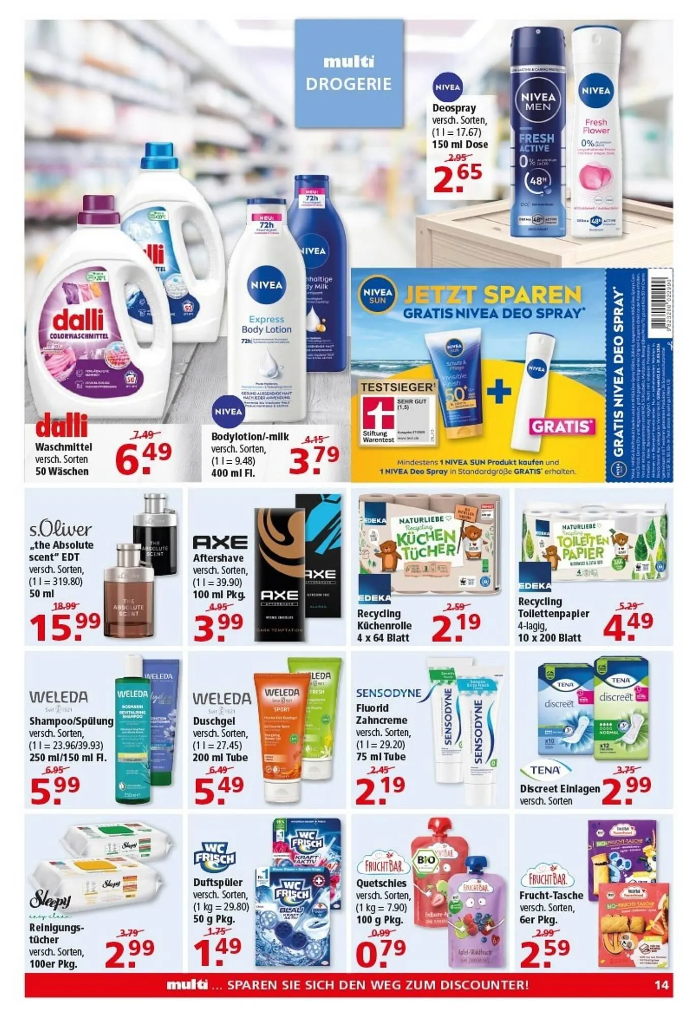Multi Markt Prospekt von 11. Mai bis 16. Mai 2026 - Prospekt seite 14