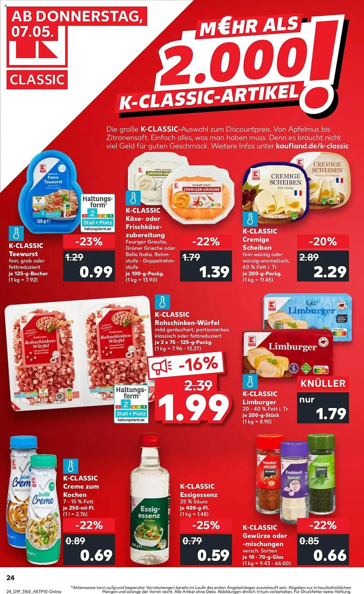 Kaufland Prospekt von 7. Mai bis 13. Mai 2026 - Prospekt seite 24