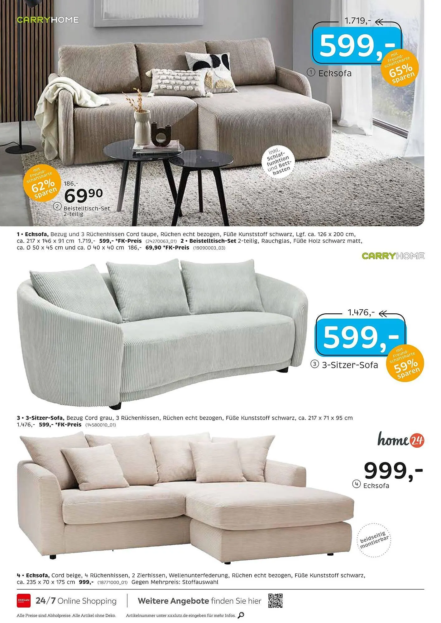 XXXLutz Prospekt von 31. März bis 20. April 2025 - Prospekt seite 6