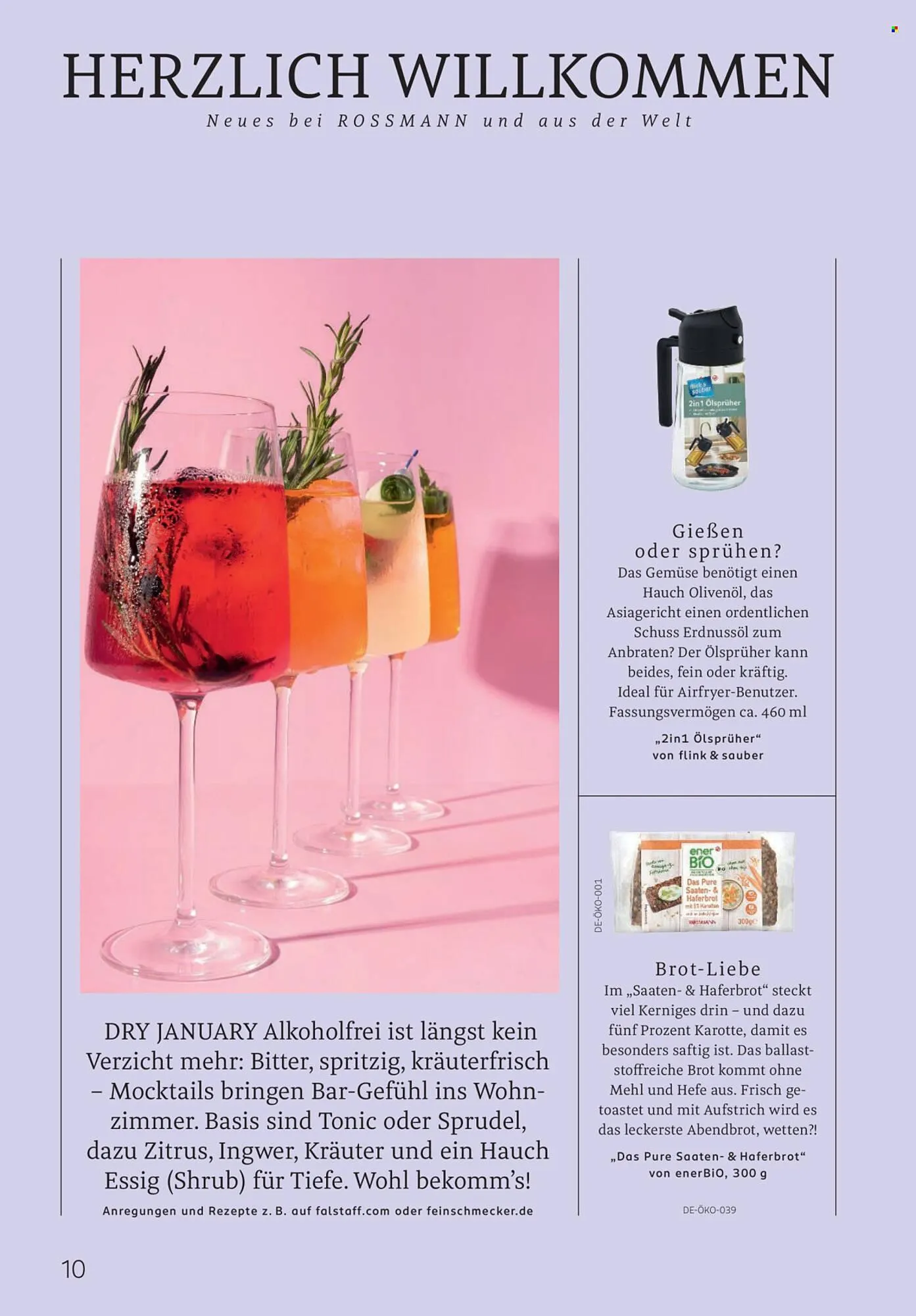 Rossmann Magazin von 1. Januar bis 31. Januar 2026 - Prospekt seite 10