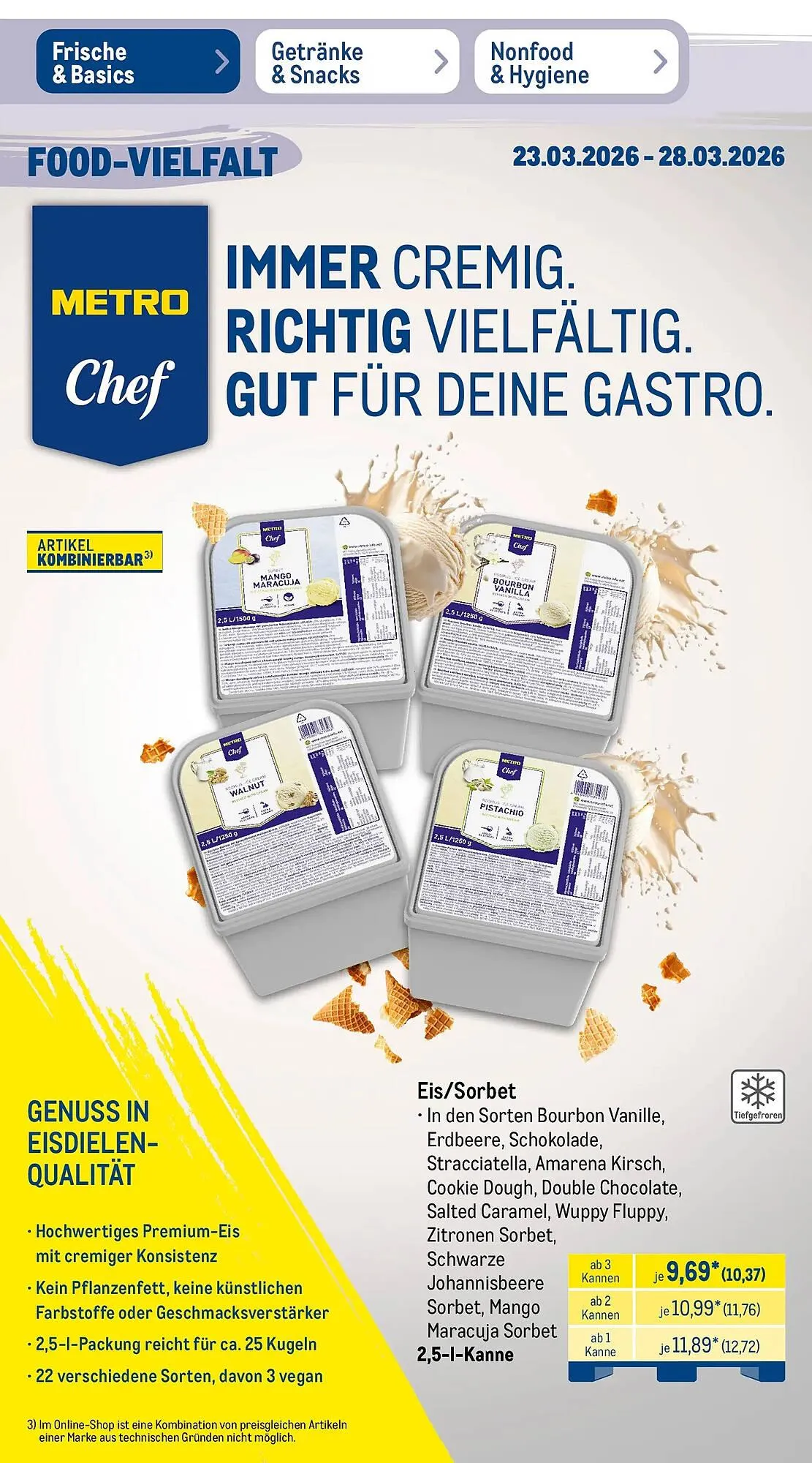 METRO Prospekt von 22. März bis 28. März 2026 - Prospekt seite 21
