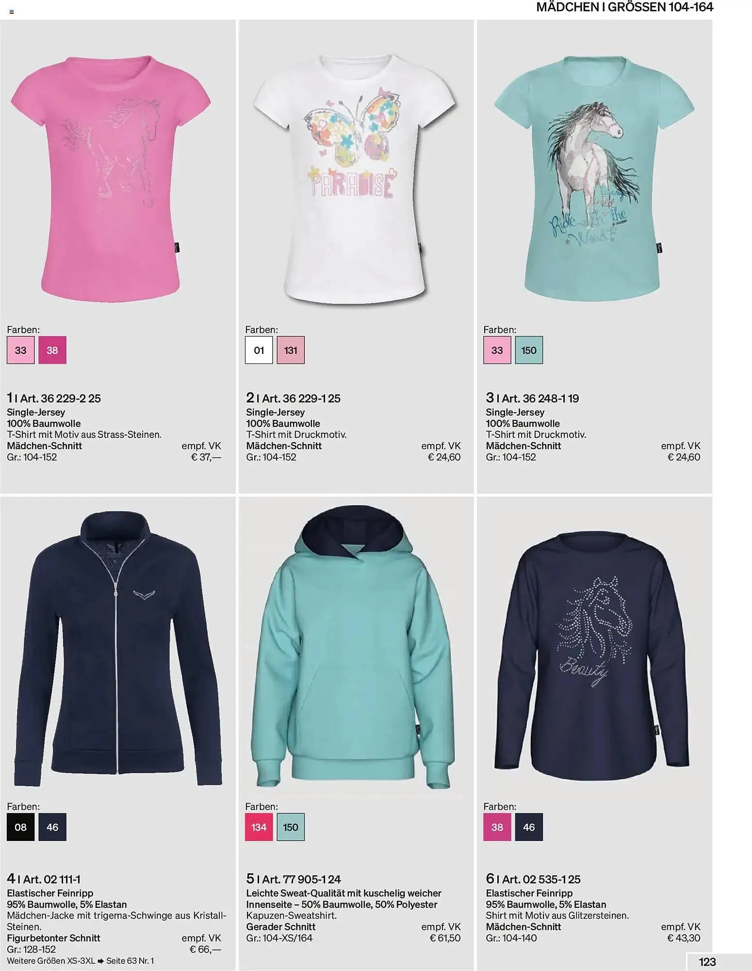 Trigema Prospekt von 1. Februar bis 31. August 2026 - Prospekt seite 123