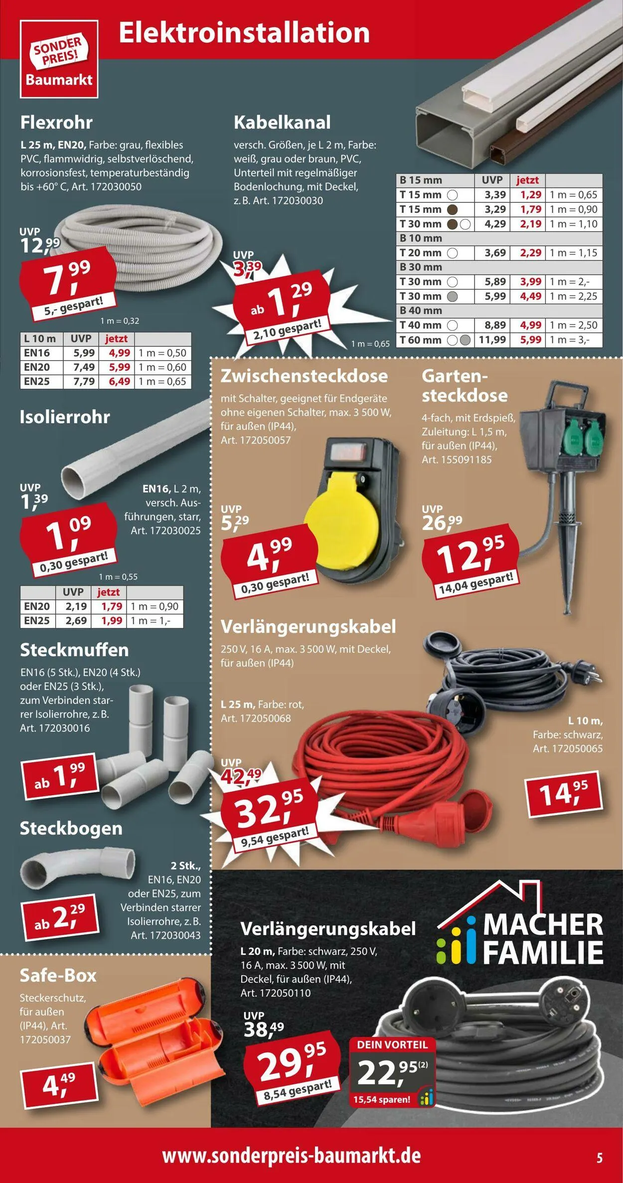 Sonderpreis Baumarkt Aktueller Prospekt von 7. Juni bis 22. Juni 2025 - Prospekt seite 5